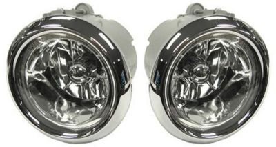 AM SANTA FE 01-06 FRONT FOG LAMP RH AND LH Assembly Factory Installed SKU SET H107901 Partslink HY2592107 OEM 9220126001