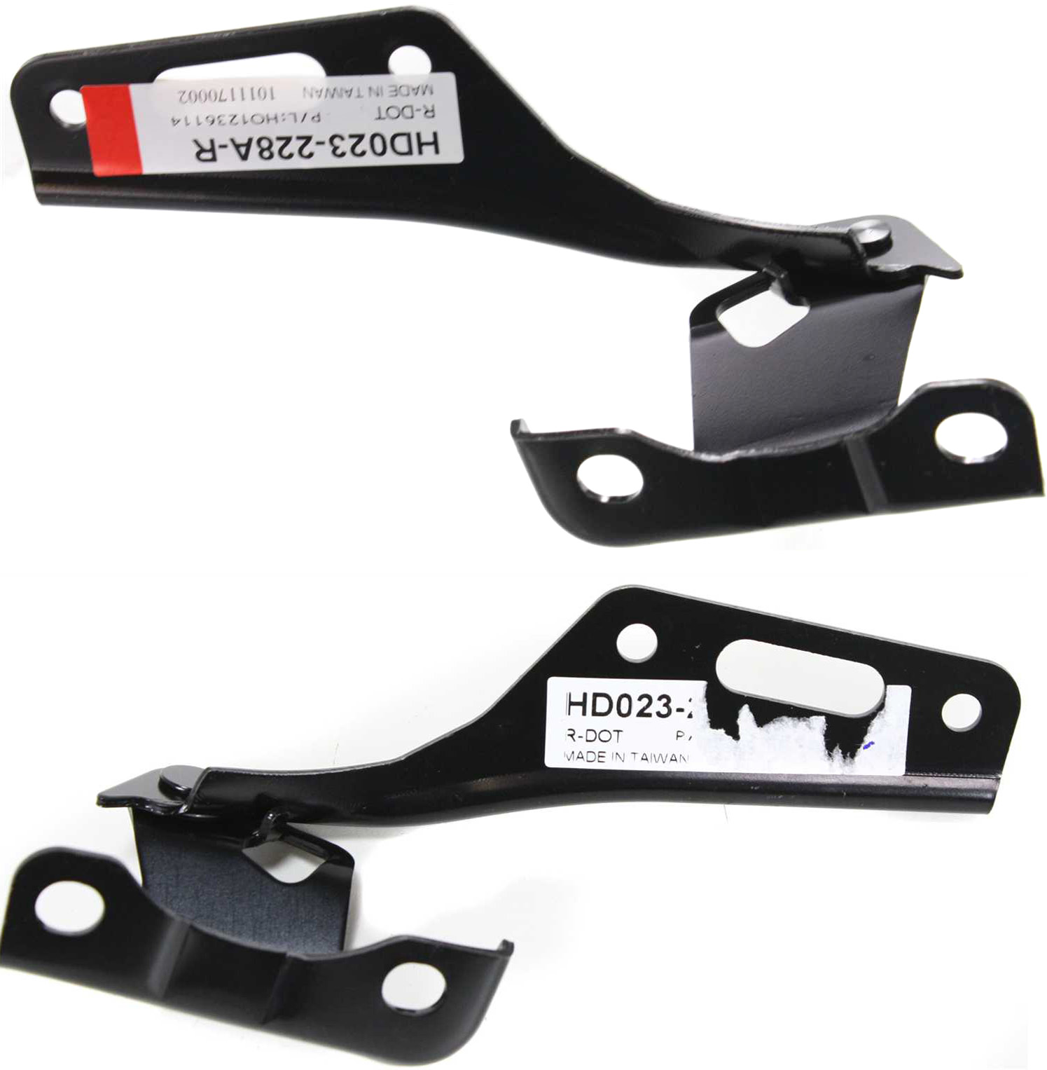 AM ACCORD 03-07 HOOD HINGE RH AND LH SKU SET H130513 Partslink HO1236113 HO1236114 OEM 60120SDAA00ZZ 60170SDAA00ZZ