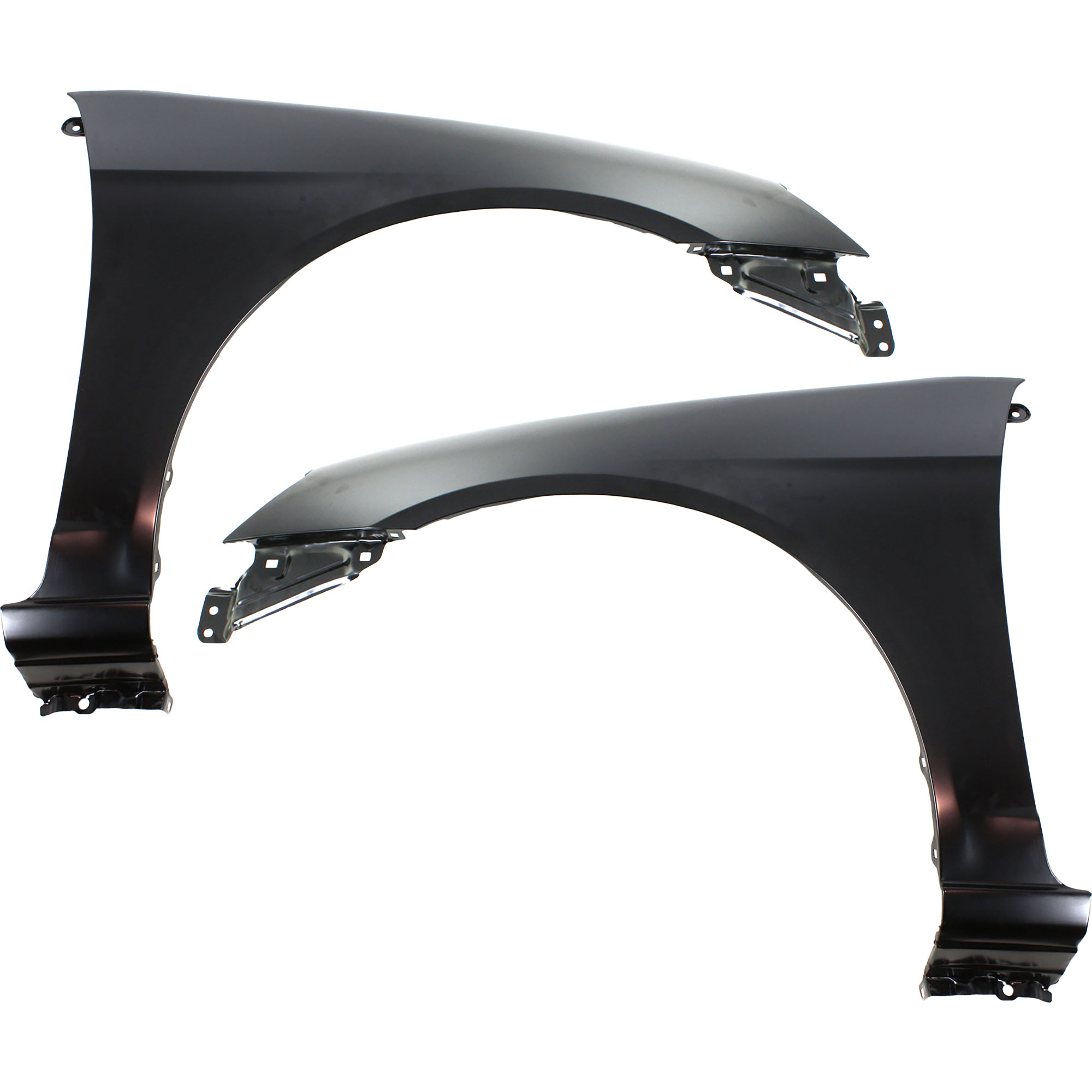 AM CIVIC 01-03 FRONT FENDER RH AND LH Primed Coupe Sedan SKU SET H220105 Partslink HO1241153 HO1240153 OEM 60211S5DA90ZZ 60261S5DA90ZZ