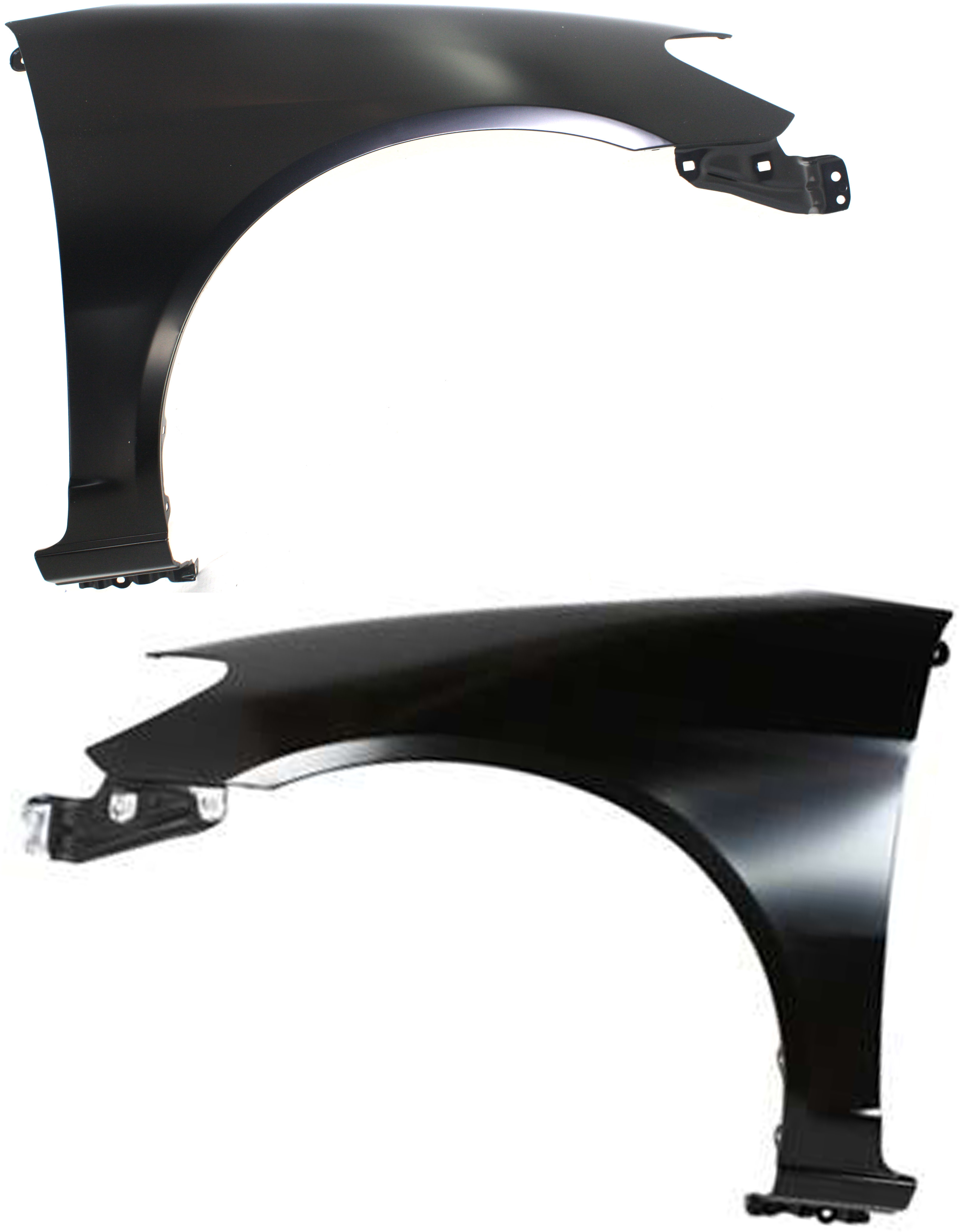 AM CIVIC 04-05 FRONT FENDER RH AND LH Primed Coupe Sedan CAPA SKU SET H220147Q Partslink HO1241162C HO1240162C OEM 60211S5AA80ZZ 60261S5AA80ZZ