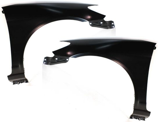 AM CIVIC 04-05 FRONT FENDER RH AND LH Primed Coupe Sedan SKU SET H220147 Partslink HO1241162 HO1240162 OEM 60211S5AA80ZZ 60261S5AA80ZZ
