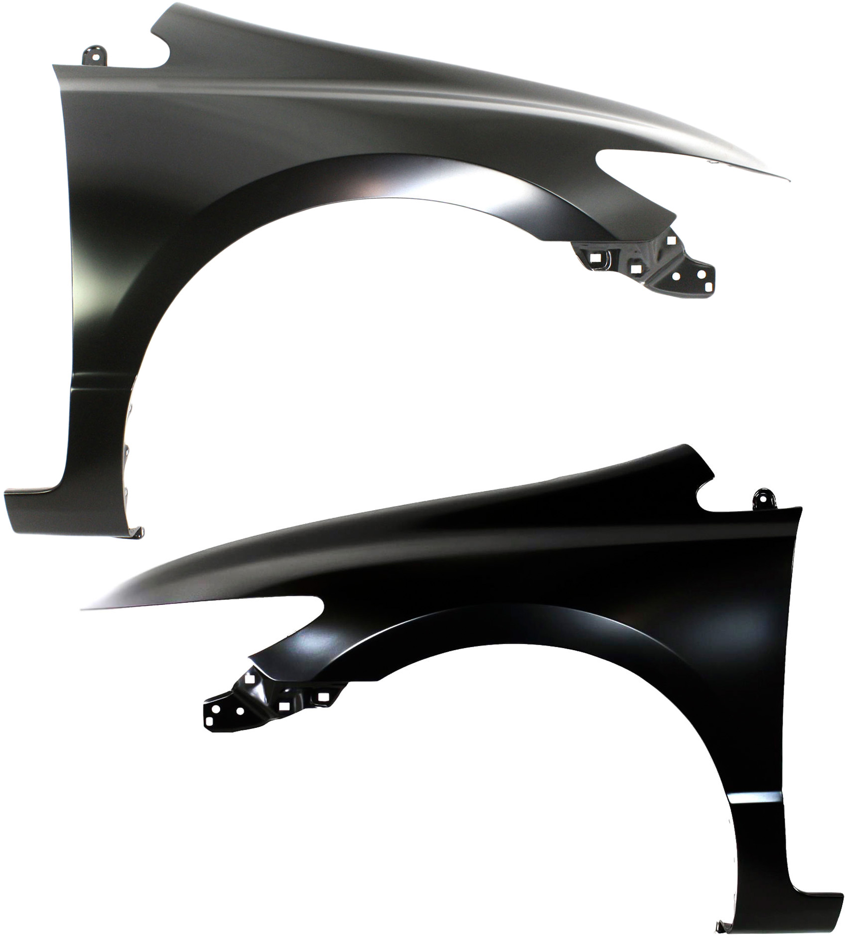 AM CIVIC 06-11 FRONT FENDER RH AND LH Primed Coupe CAPA SKU SET H220173Q Partslink HO1241169C HO1240169C OEM 60211SVAA90ZZ 60261SVAA90ZZ