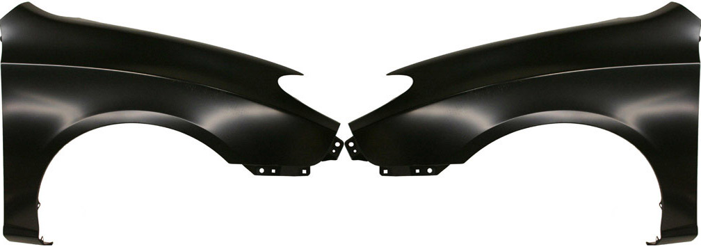 AM ELANTRA 07-10 FRONT FENDER RH AND LH Primed Sedan w o Signal Light Hole SKU SET H220187 Partslink HY1241138 HY1240138 OEM 663212H022-663112H022