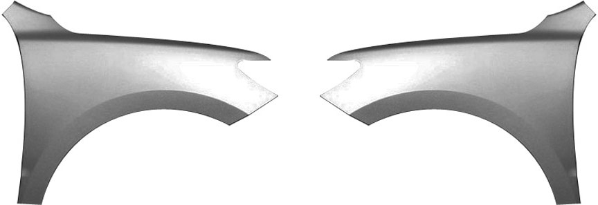AM SANTA FE 07-09 FRONT FENDER RH AND LH Primed SKU SET H220189 Partslink HY1240139 HY1241139 OEM 663100W260-663200W260