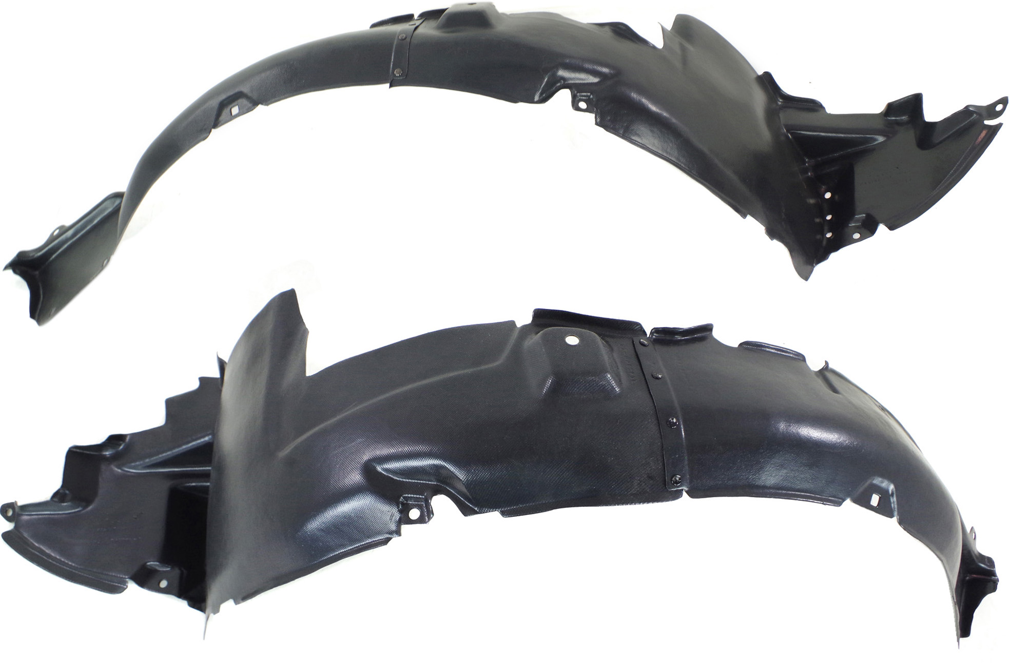 AM TIBURON 03-04 FRONT FENDER LINER RH AND LH SKU SET H222141 Partslink HY1248110 HY1249110 OEM 868112C010-868122C000