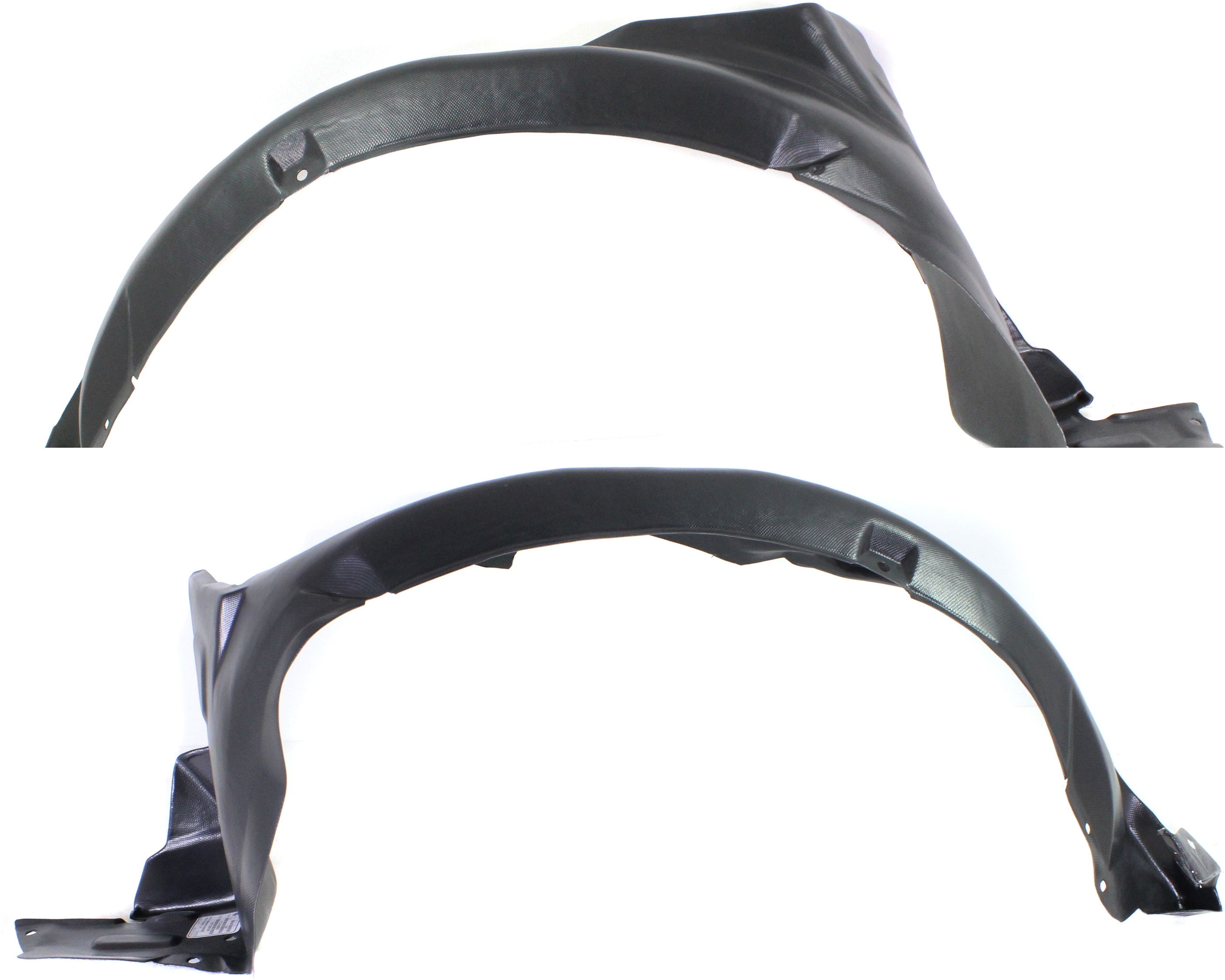 AM ACCENT 00-02 FRONT FENDER LINER RH AND LH SKU SET H222143 Partslink HY1251105 HY1250105 OEM 8681225200-8681125200