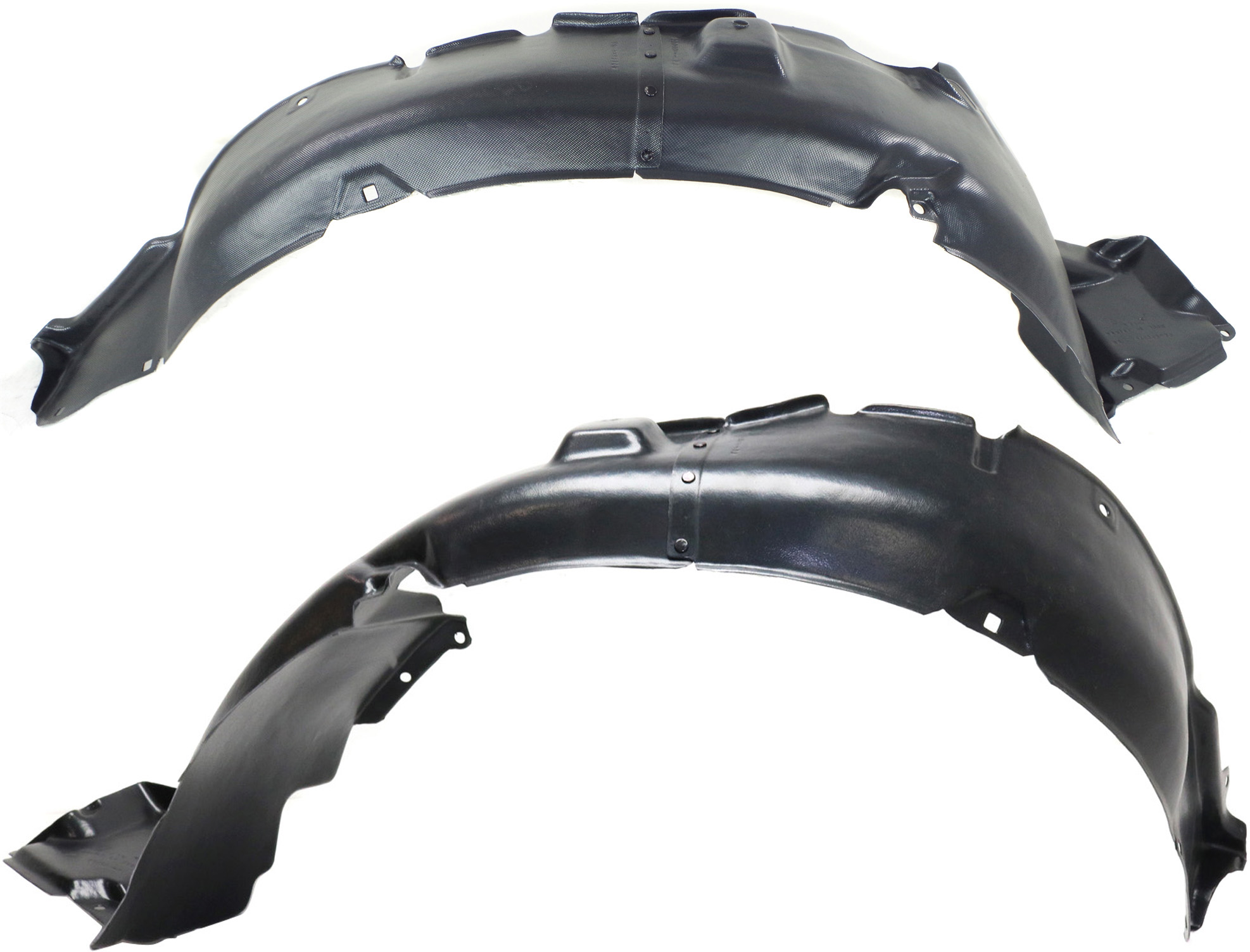 AM TIBURON 05-06 FRONT FENDER LINER RH AND LH SKU SET H222175 Partslink HY1250109 HY1251109 OEM 868112C500-868122C500