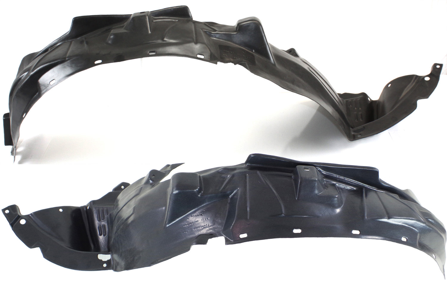 AM PILOT 06-08 FRONT FENDER LINER RH AND LH SKU SET H222189 Partslink HO1251108 HO1250108 OEM 74101S9VA10-74151S9VA10