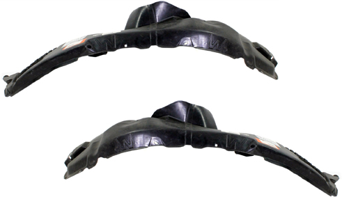 AM TUCSON 05-09 FRONT FENDER LINER RH AND LH Set of 2-2.0L Eng. SKU SET H222195 Partslink HY1250111 HY1251111 OEM 868112E000-868122E000