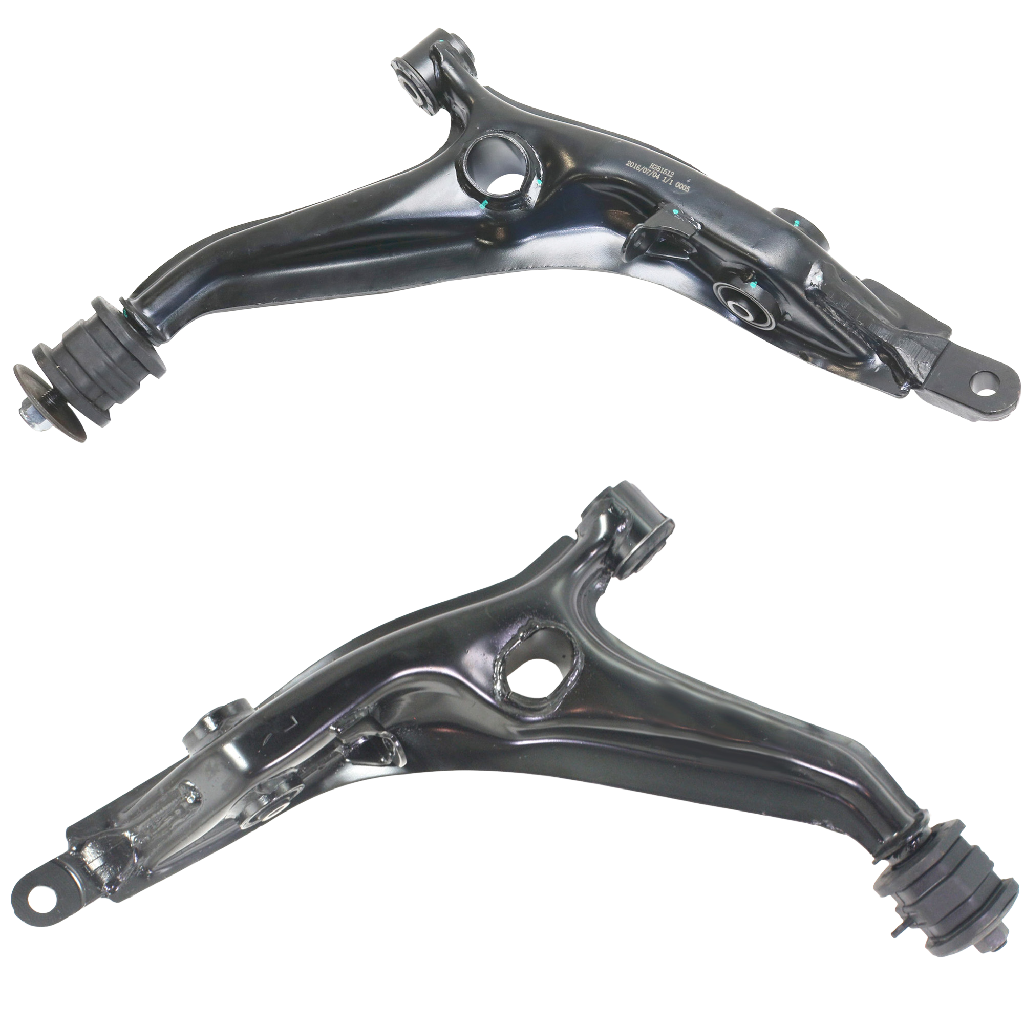 AM CR V 97-01 FRONT CONTROL ARM RH AND LH Lower Set of 2 without ball joint with bushings FWD 4WD SKU SET H281511