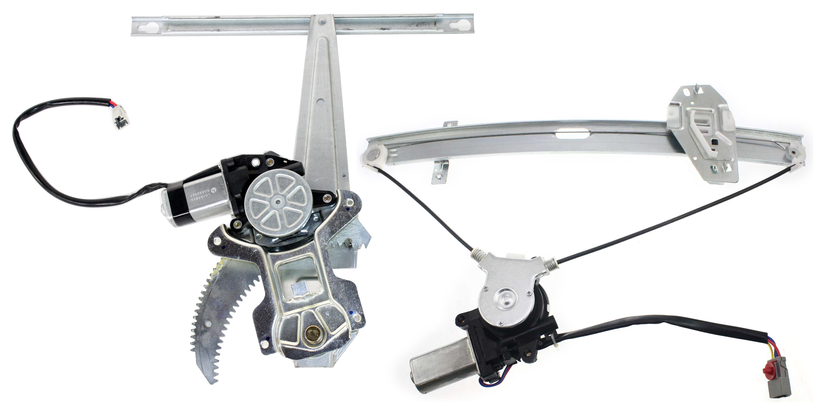 AM ACCORD 98-02 FRONT AND REAR WINDOW REGULATOR LH Power w Motor SKU SET H462908-2L Partslink HO1350106 HO1550102 OEM 72250S84A03-72751S84A01