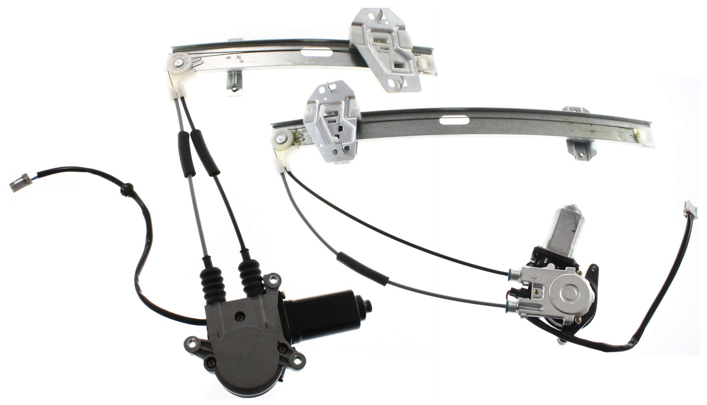 AM ACCORD 94-97 FRONT AND REAR WINDOW REGULATOR LH Power w Motor SKU SET H462912-2L Partslink HO1350101 HO1550109 OEM 72250SV4A01-72750SV4003