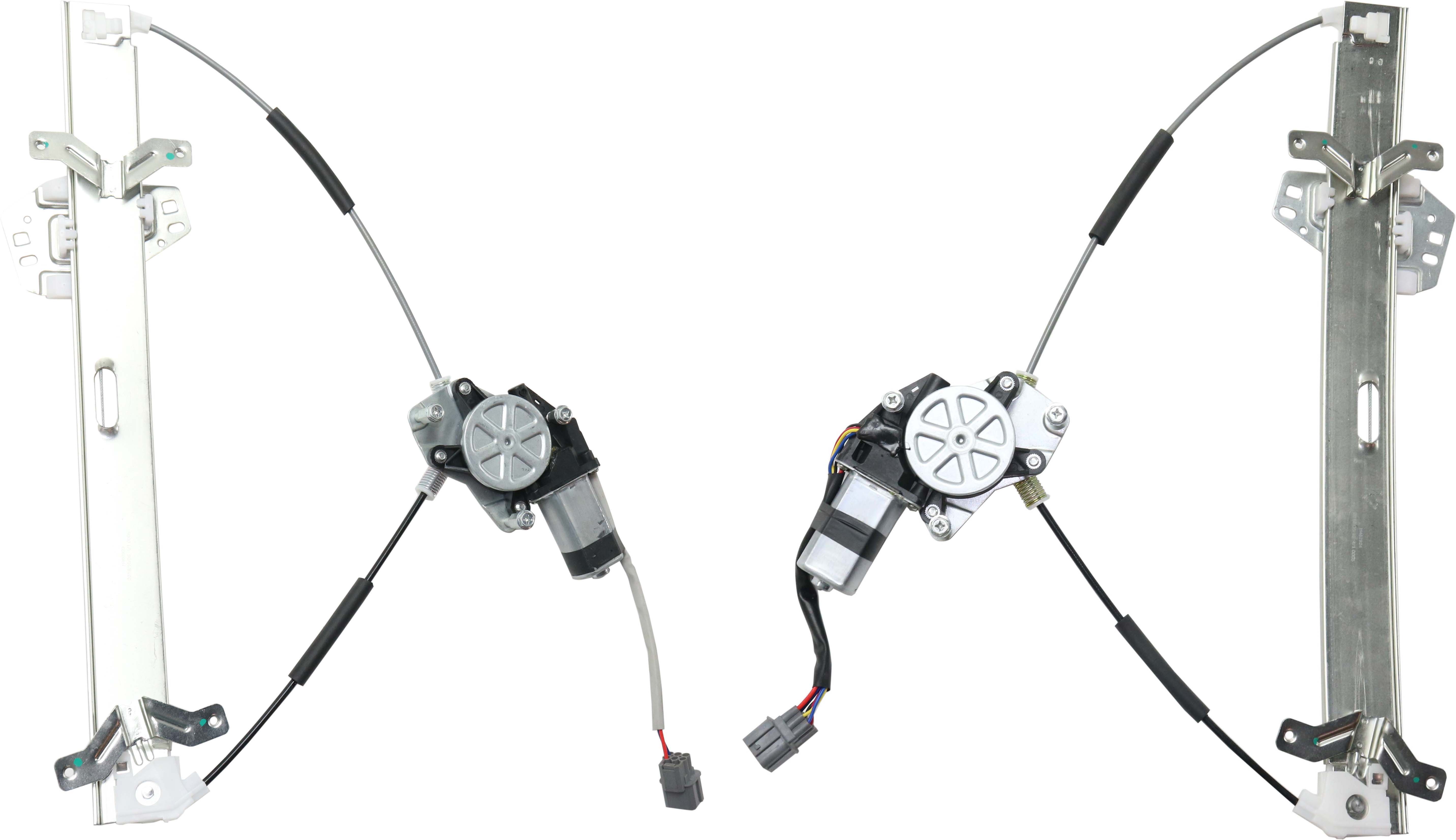 AM ACCORD 03-07 FRONT WINDOW REGULATOR RH AND LH Power w Motor Sedan SKU SET H462923 Partslink HO1351109 HO1350109 OEM 72210SDAA02-72250SDAA02