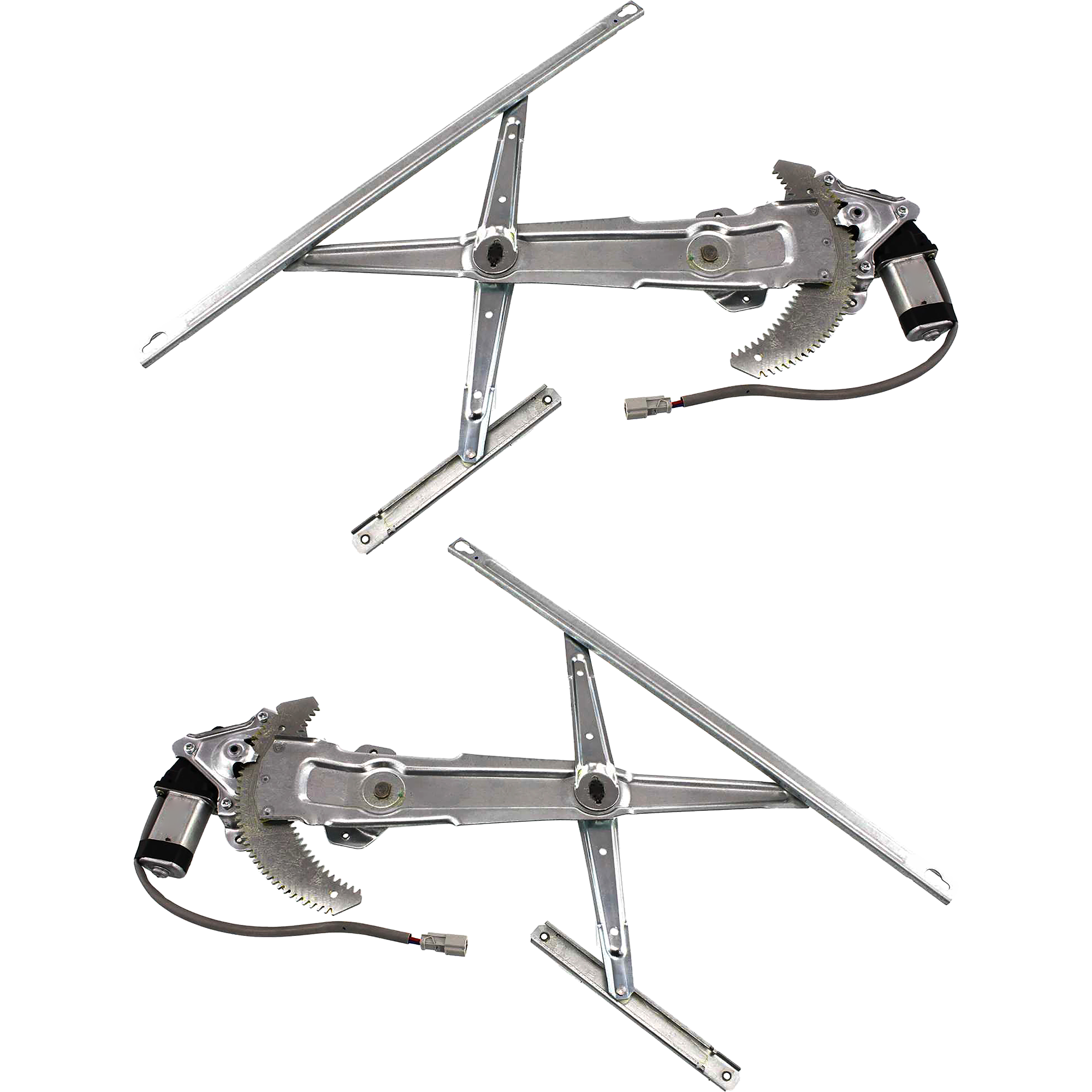 AM ACCORD 98-02 FRONT WINDOW REGULATOR RH AND LH Power w Motor Coupe SKU SET H462937 Partslink HO1350121 HO1351121 OEM 72211S82A01 PFM 72251S82A01 PF