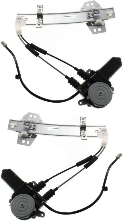 AM ACCORD 94-97 REAR WINDOW REGULATOR RH AND LH Power With Motor SKU SET H491705 Partslink HO1551109 HO1550109 OEM 72710SV4003-72750SV4003