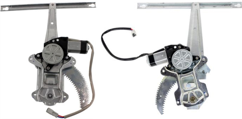 AM ACCORD 98-02 REAR WINDOW REGULATOR RH and LH Power w Motor Sedan SKU SET H491707 Partslink HO1551102 HO1550102 OEM 72711S84A01-72751S84A01