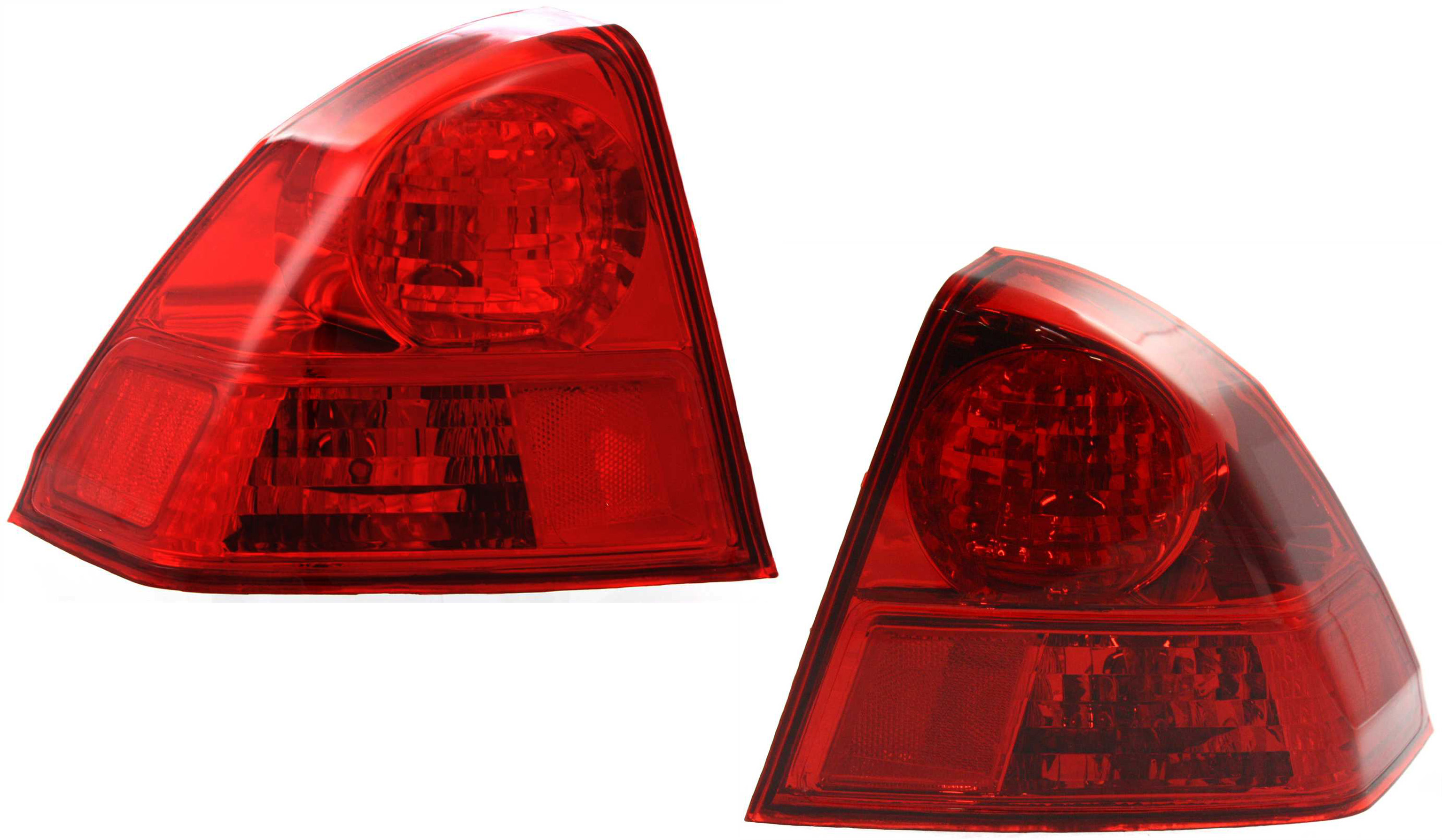 AM CIVIC 03-05 TAIL LAMP RH AND LH Outer Assembly Canada USA Built Vehicle SKU SET H730151 OEM 33501S5DA51 PFM 33551S5DA51 PF
