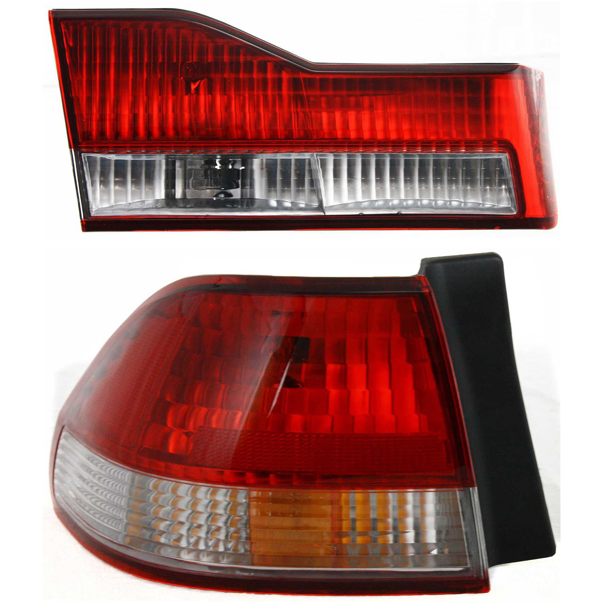 AM ACCORD 01-02 TAIL LAMP LH Inner and Outer Halogen Sedan SKU SET H730182 OEM 33551S84A11 PFM 34156S84A11 PF
