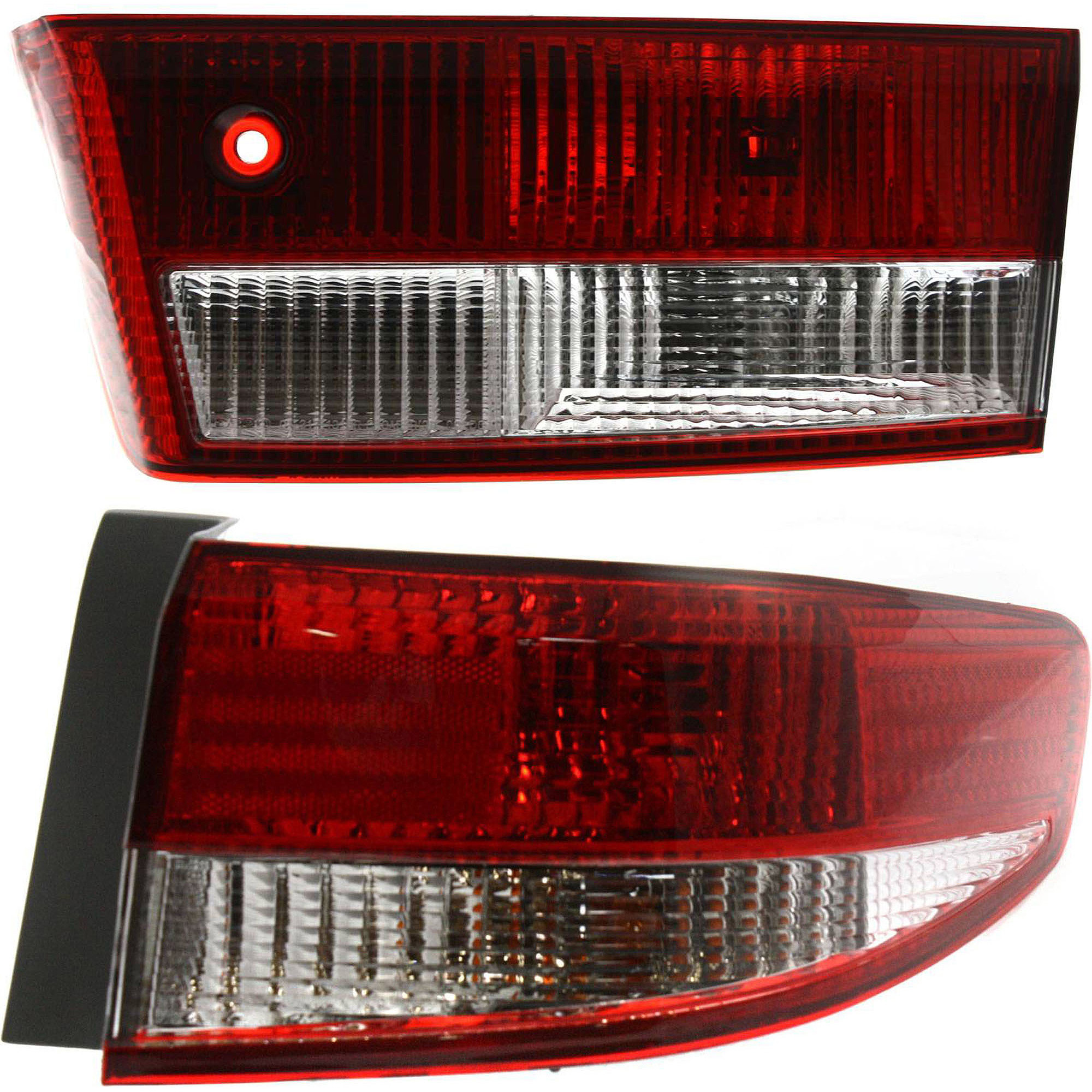 AM ACCORD 03-04 TAIL LAMP RH Inner and Outer Assembly Sedan SKU SET H730199 A Partslink HO2801151 OEM 33501SDAA01 PFM 34151SDAA01