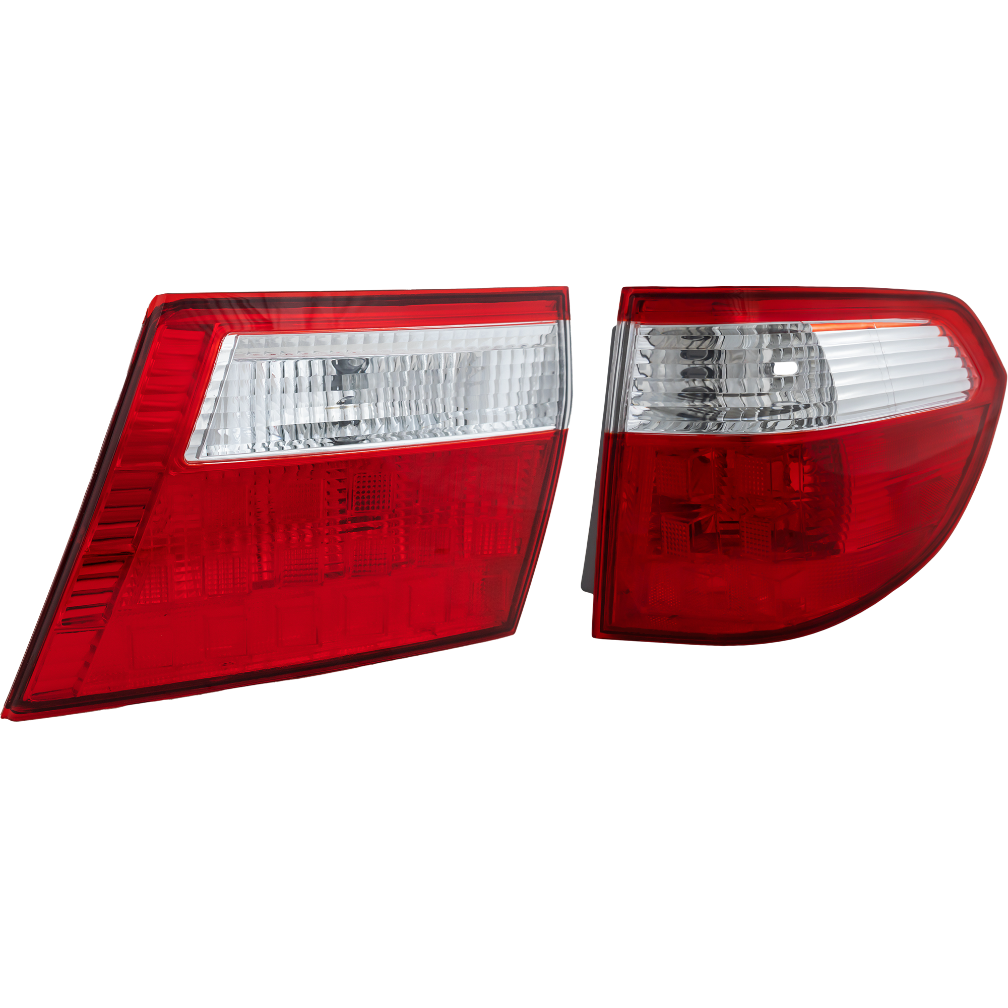 AM ODYSSEY 05-07 TAIL LAMP RH Inner and Outer Clear Red Lens Halogen SKU SET H730303 A Partslink HO2819129 OEM 33501SHJA11-34151SHJA01 PFM
