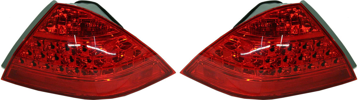 AM ACCORD 06-07 TAIL LAMP RH AND LH Outer Lens and Housing Sedan SKU SET H730305 Partslink HO2819130 HO2818130 OEM 33501SDAA32-33551SDAA32