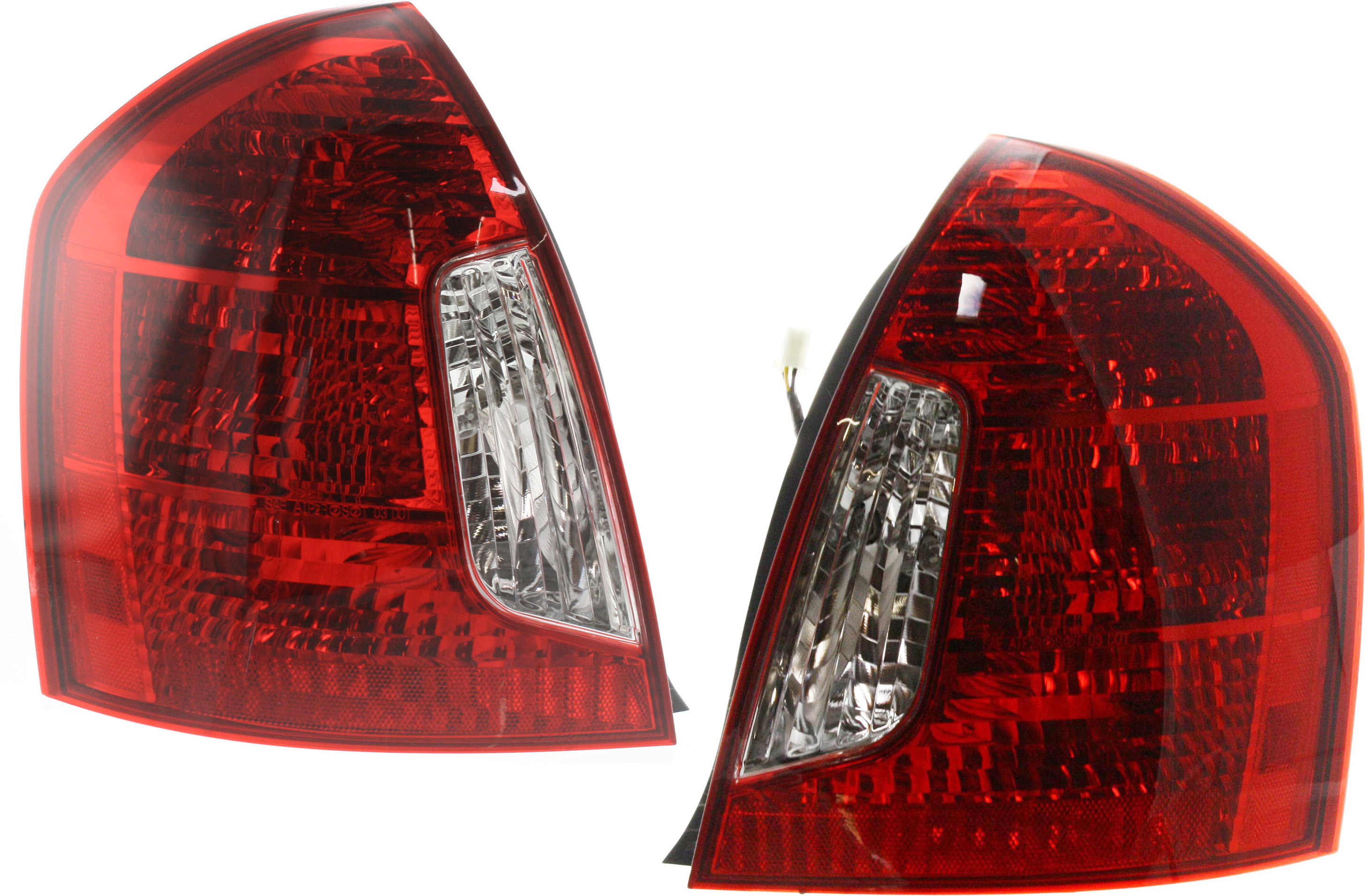 AM ACCENT 06-11 TAIL LAMP RH AND LH Assembly Sedan SKU SET H730329 Partslink HY2801136 HY2800136 OEM 924021E010-924011E010