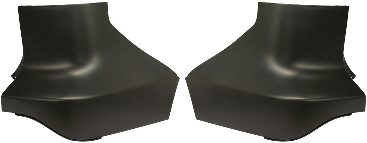 AM CR V 07-09 REAR BUMPER END RH AND LH Side Cover Primed CAPA SKU SET H761101Q Partslink HO1117100C HO1116100C OEM 04717SWAA90ZZ 04718SWAA90ZZ