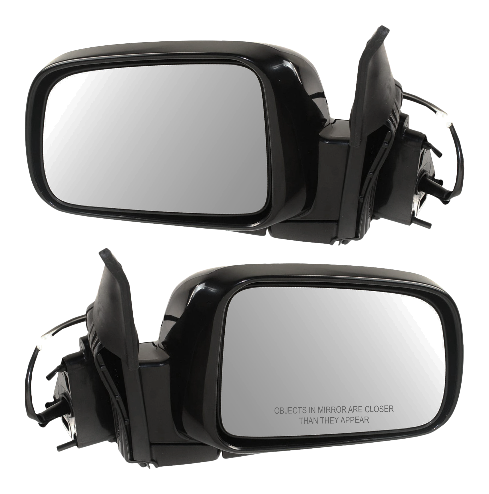 AM CR V 02-06 MIRROR RH AND LH Power Manual Folding Non Heated Paintable No Auto dimming BSD Memory and Signal Light Japan Built Vehicle SKU SET HD39ER Partslink HO1320215 HO1321215 OEM 76200S9AA01-76250S9AA01
