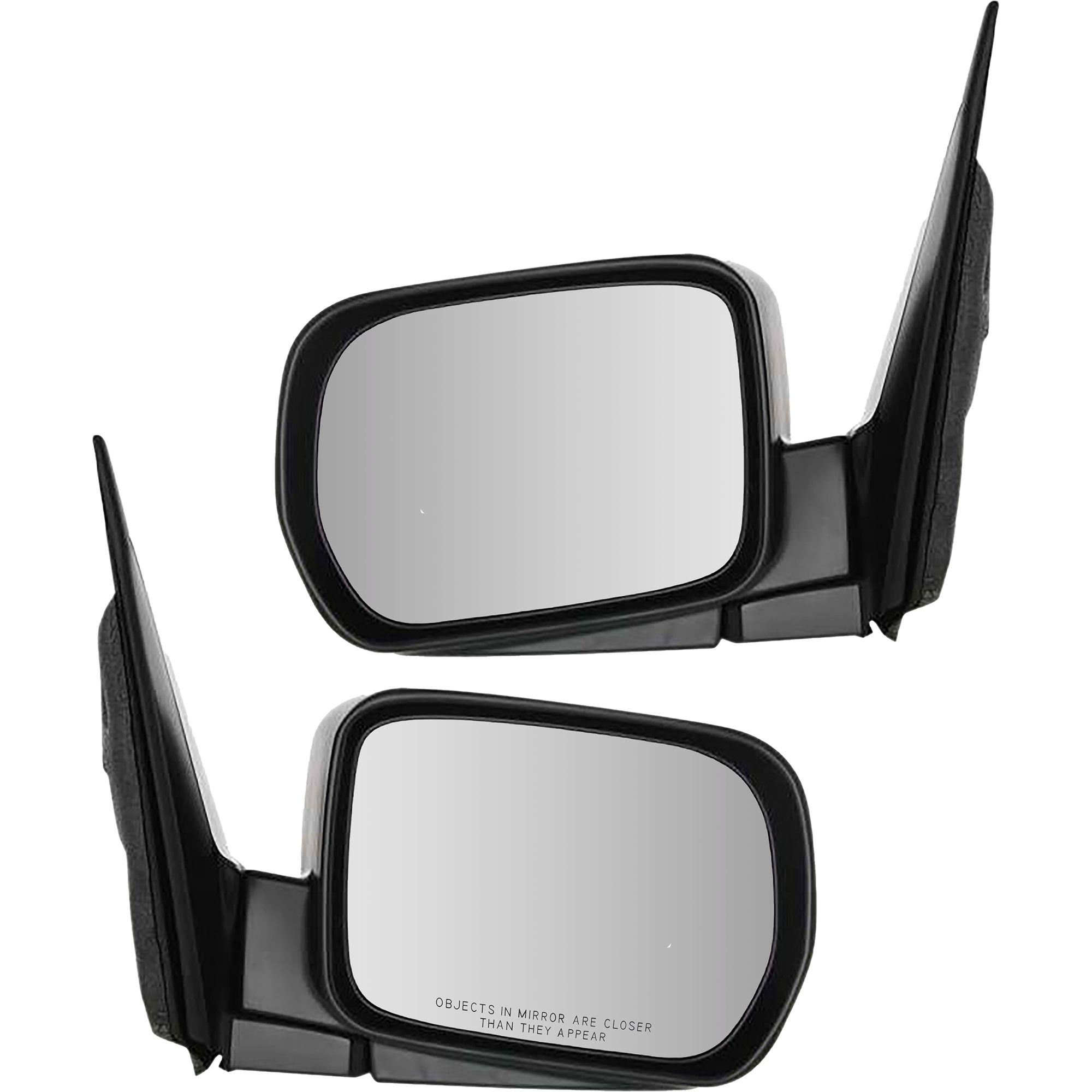 AM PILOT 03-05 MIRROR RH AND LH Power Manual Folding Heated Paintable EX model SKU SET HD46ER Partslink HO1320225 HO1321225 OEM 76200S9VC11ZA 76250S9VC11ZA