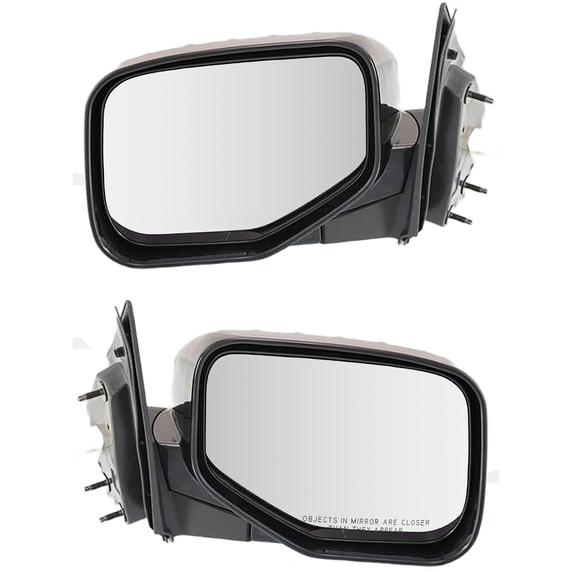 AM RIDGELINE 06-14 MIRROR RH AND LH Power Manual Folding Non Heated Paintable SKU SET HD47ER Partslink HO1320229 HO1321229 OEM 76200SJCA11ZJ 76250SJCA11ZJ