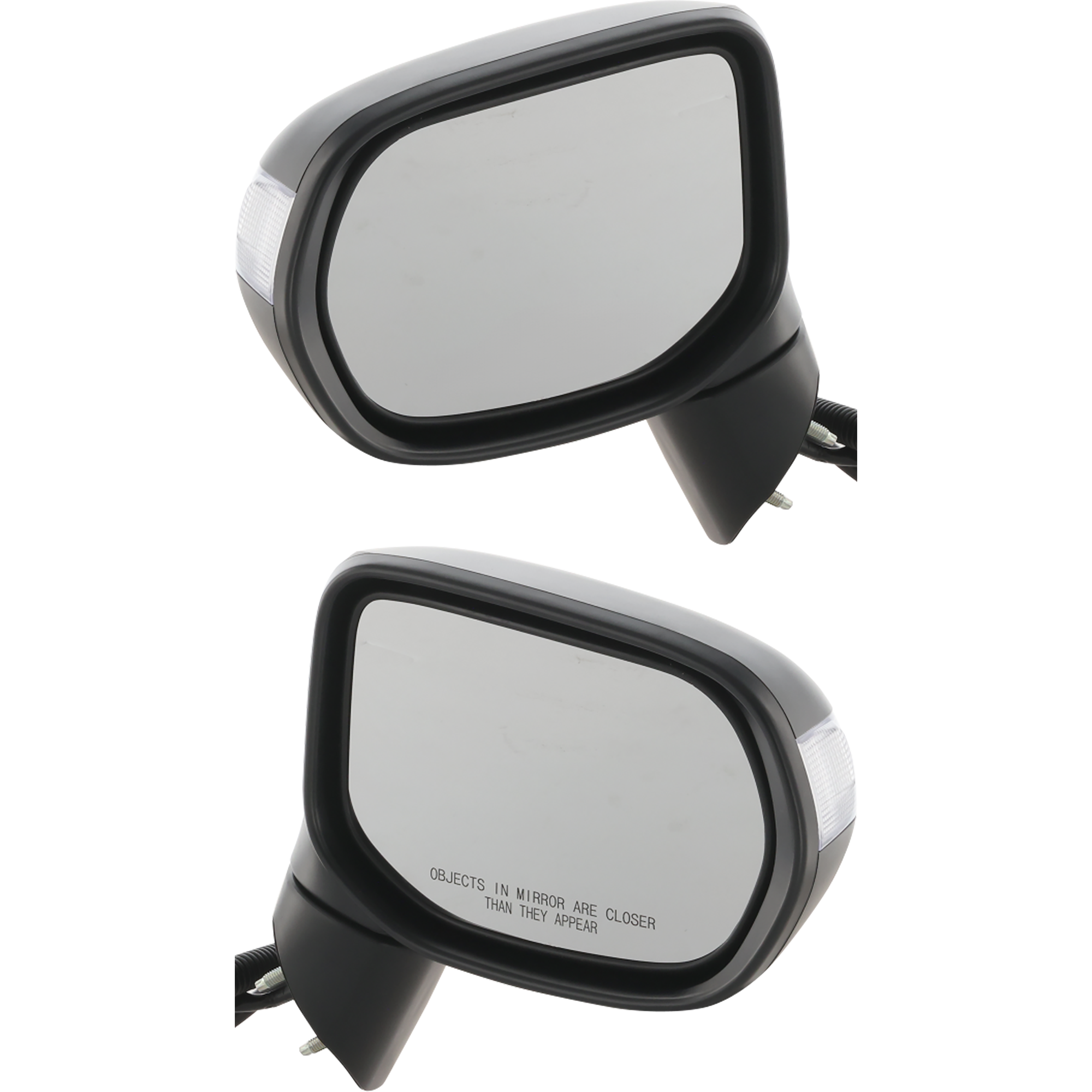 AM CIVIC 06-11 MIRROR RH AND LH Power Manual Folding Non Heated Paintable w In housing Signal Light No Auto dimming BSD and Memory Hybrid Model SKU SET HD60ER Partslink HO1320233 HO1321233 OEM 76200SNCA02ZD 76250SNCA02ZD