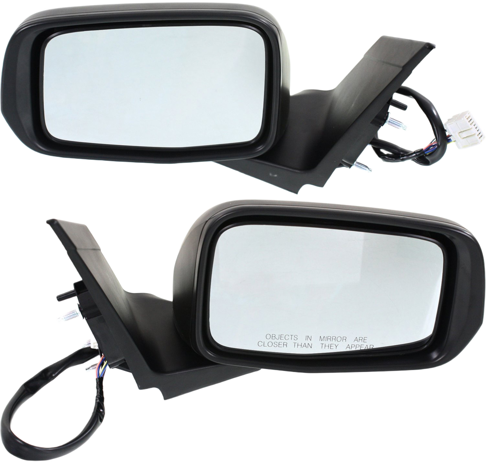 AM CR Z 11-15 MIRROR RH AND LH Power Manual Folding Heated Paintable w In housing Signal Light No Auto dimming BSD and Memory SKU SET HD70ER S OEM 76200SZT306-76200SZT309ZD 7625