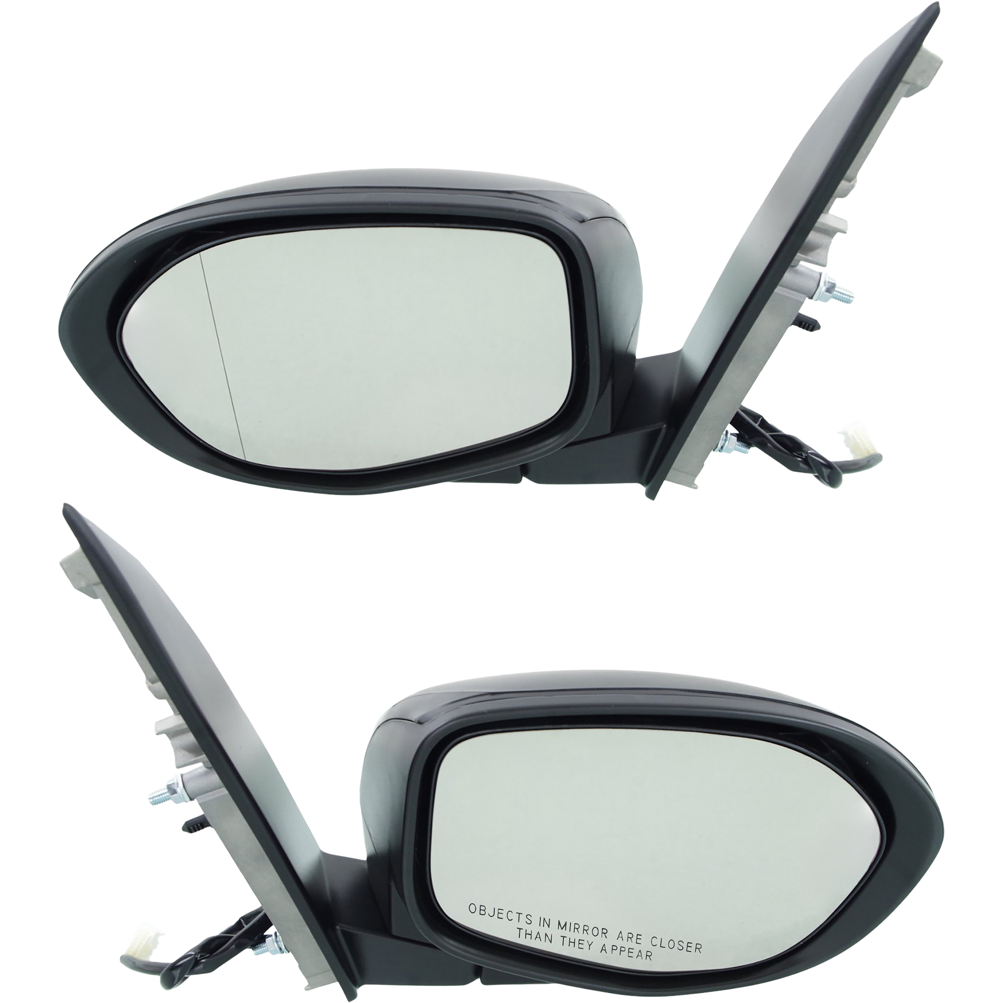 AM ODYSSEY 14-17 MIRROR RH AND LH Power Manual Folding Non Heated Paintable LX Model SKU SET HD74ER Partslink HO1320277 HO1321277 OEM 76200TK8A41-76250TK8A41