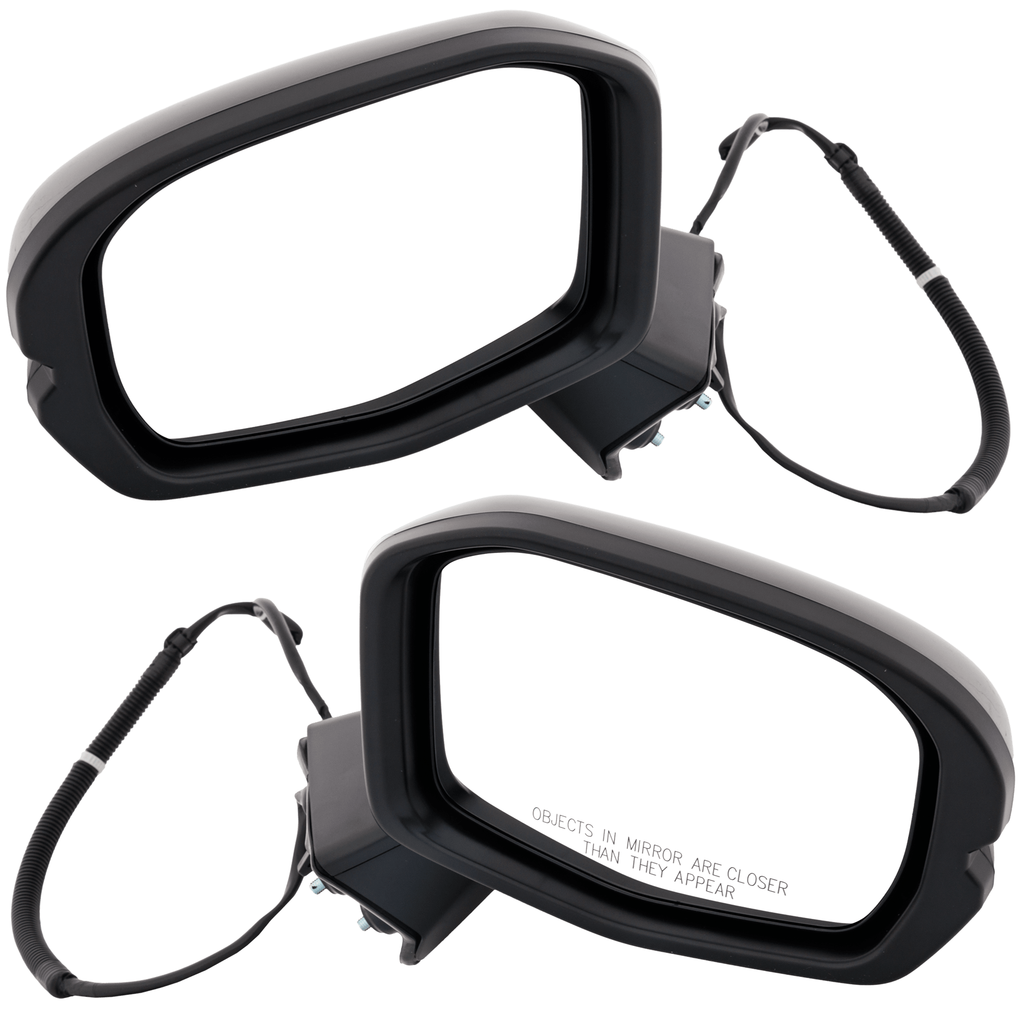 AM CR V 23-24 MIRROR RH AND LH Power Manual Folding Non Heated Paintable w Signal Light No Auto dimming Memory Blind Spot Detection Puddle Light LX Model SKU SET HD84ER Partslink HO1320364 HO1321364 OEM 762083A0A02 PFM 762583A0A02 PF