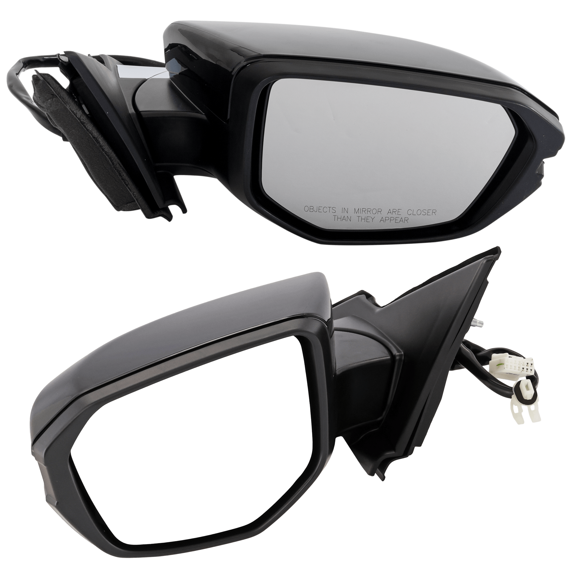 AM Mirror SKU SET HO01ER B Partslink HO1320297 HO1321284 OEM 76208TBCA03ZA PFM 76208TBGA02Z