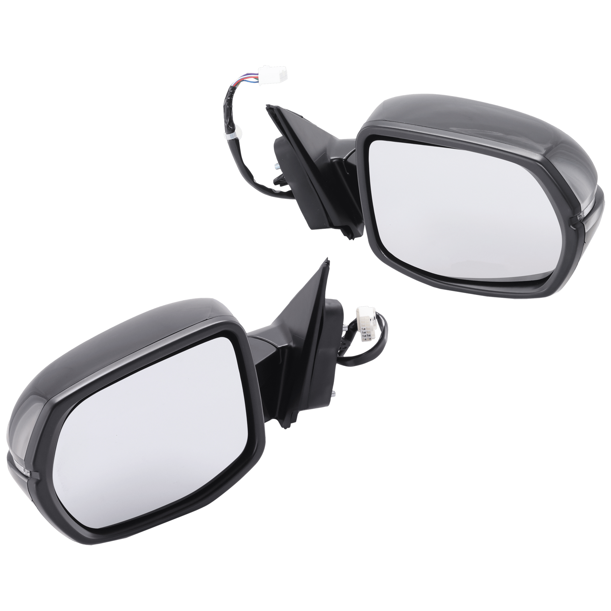 AM Mirror SKU SET HO04ER S A Partslink HO1320309 HO1321286 OEM 76208T7W309 PFM 76258T7WA61 PF