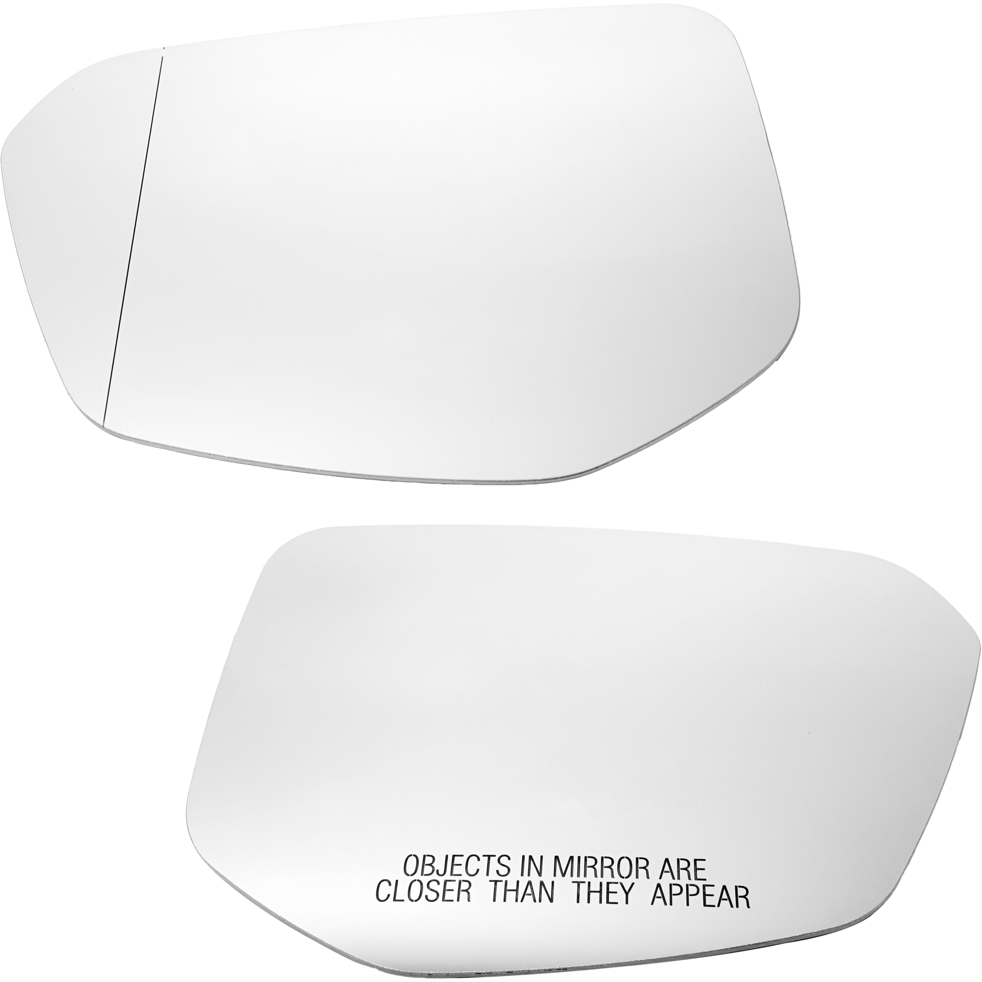 AM CIVIC 16-21 MIRROR GLASS RH AND LH Non Heated w Backing Plate Coupe Sedan SKU SET HO100GR Partslink HO1325127 HO1324127 OEM 76203TBAA01-76253TBAA01-76253T