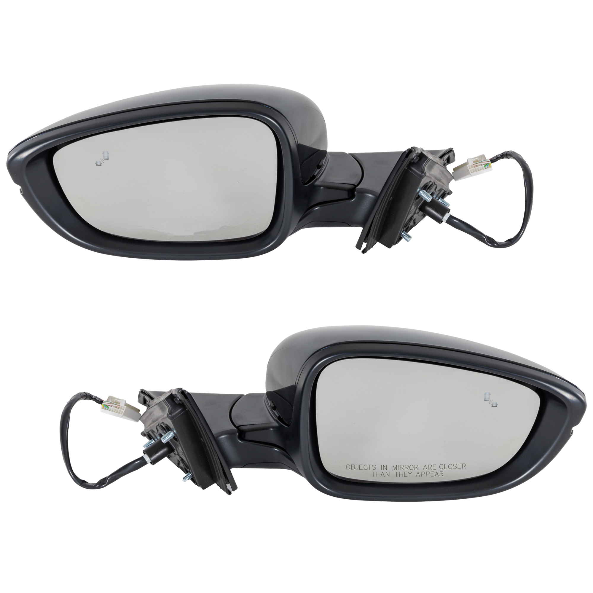 AM ACCORD 18-22 MIRROR RH AND LH Power Manual Folding Heated Paintable w In housing Signal Light BSD in Glass No Memory Puddle Light Auto Dimming SKU SET HO110ER S Partslink HO1320330 HO1321330 OEM 76208TVAA42-76201TVAA31ZJ 7625