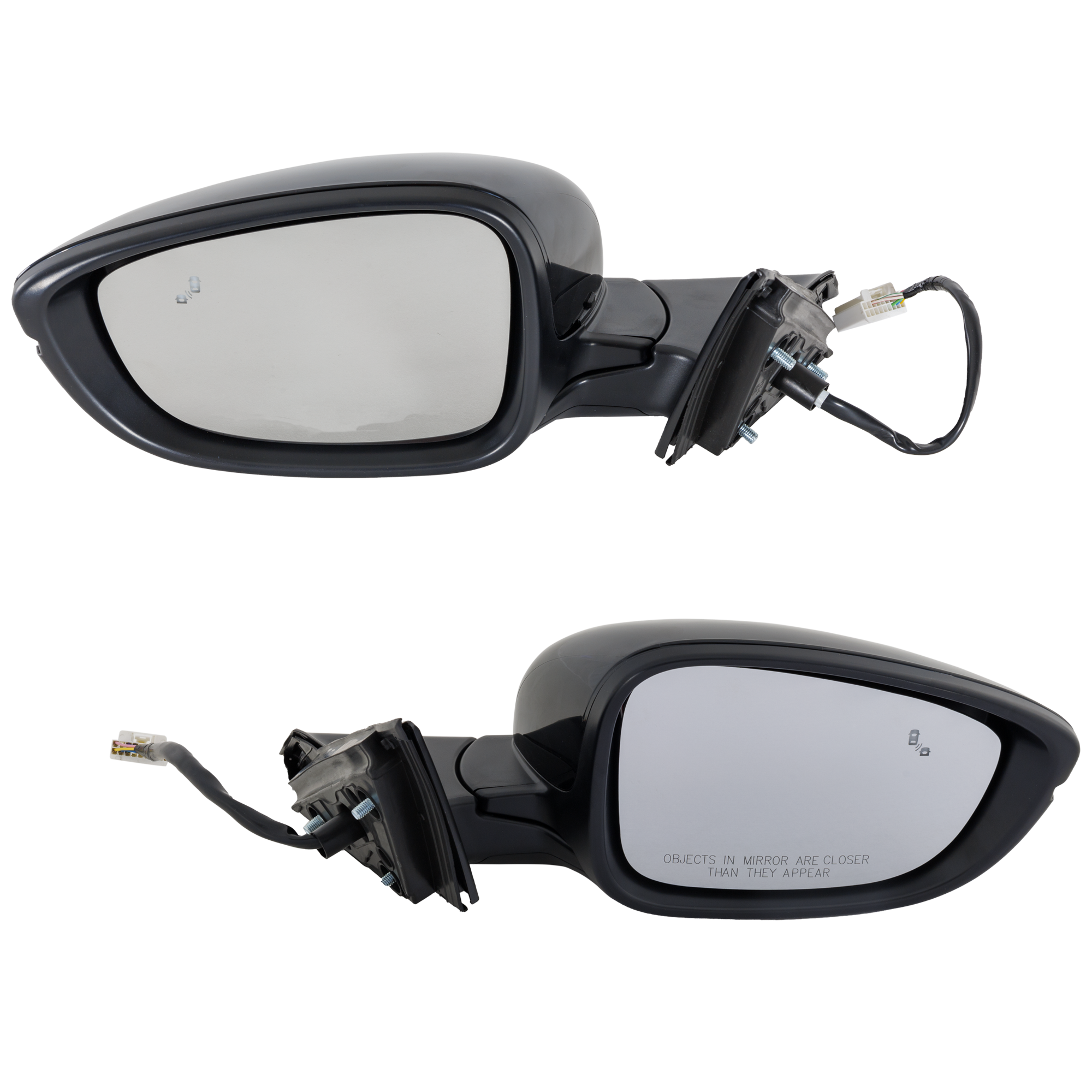 AM ACCORD 18-22 MIRROR RH AND LH Power Manual Folding Heated Paintable w In housing Signal Light BSD in Glass No Memory Puddle Light Auto Dimming SKU SET HO111ER S Partslink HO1320330 HO1321331 OEM 76208TVAA52-76201TVAA31ZJ 7625