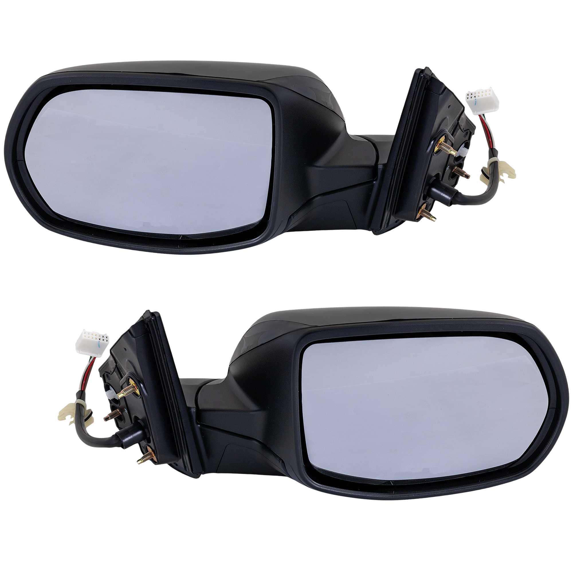 AM CR V 17-21 MIRROR RH AND LH Power Manual Folding Heated Paintable No Auto dimming BSD Memory and Signal Light SKU SET HO112ER Partslink HO1320325 HO1321325 OEM 76208TLCA11 PFM 76258TLCB11 PF