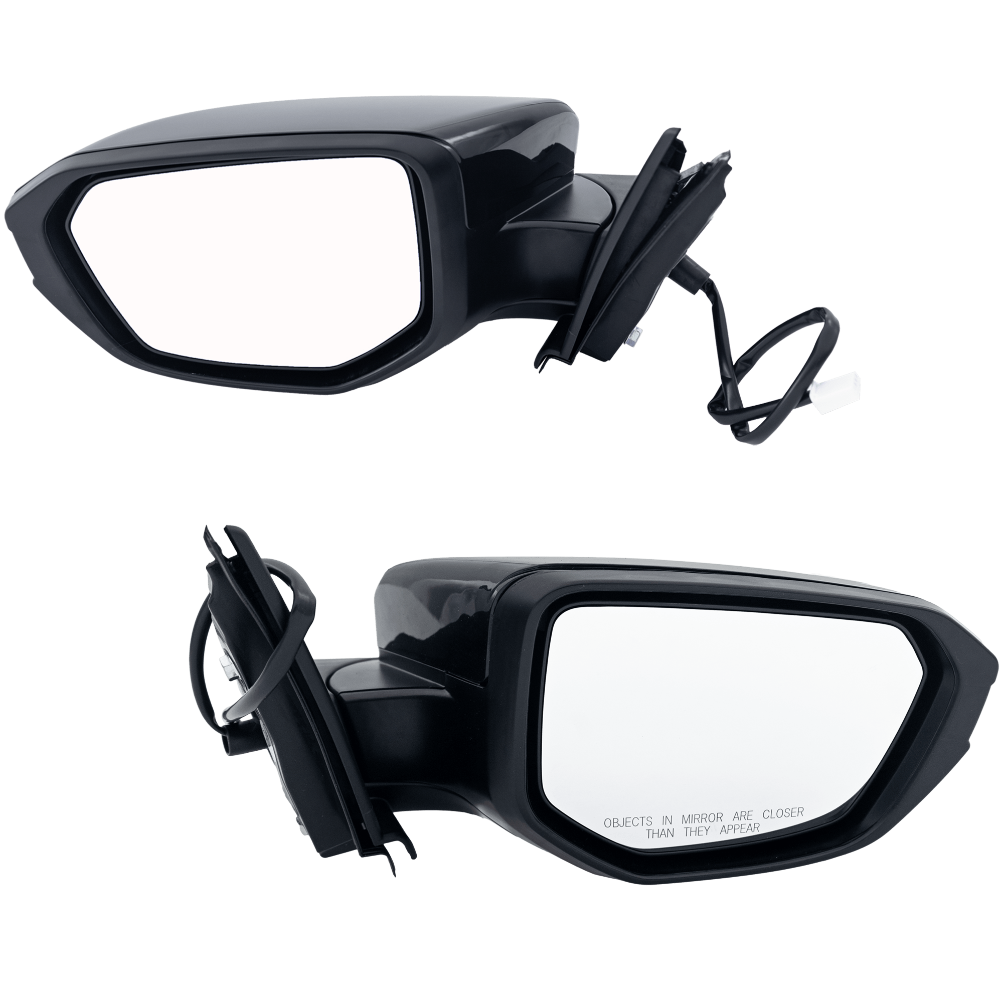 AM CIVIC 17-21 MIRROR RH AND LH Power Manual Folding Non Heated Paintable No Auto dimming BSD Memory Signal Light Camera Hole Hatchback SKU SET HO125ER Partslink HO1320342 HO1321342 OEM 76208TGGA12 PFM 76258TGGA12 PF