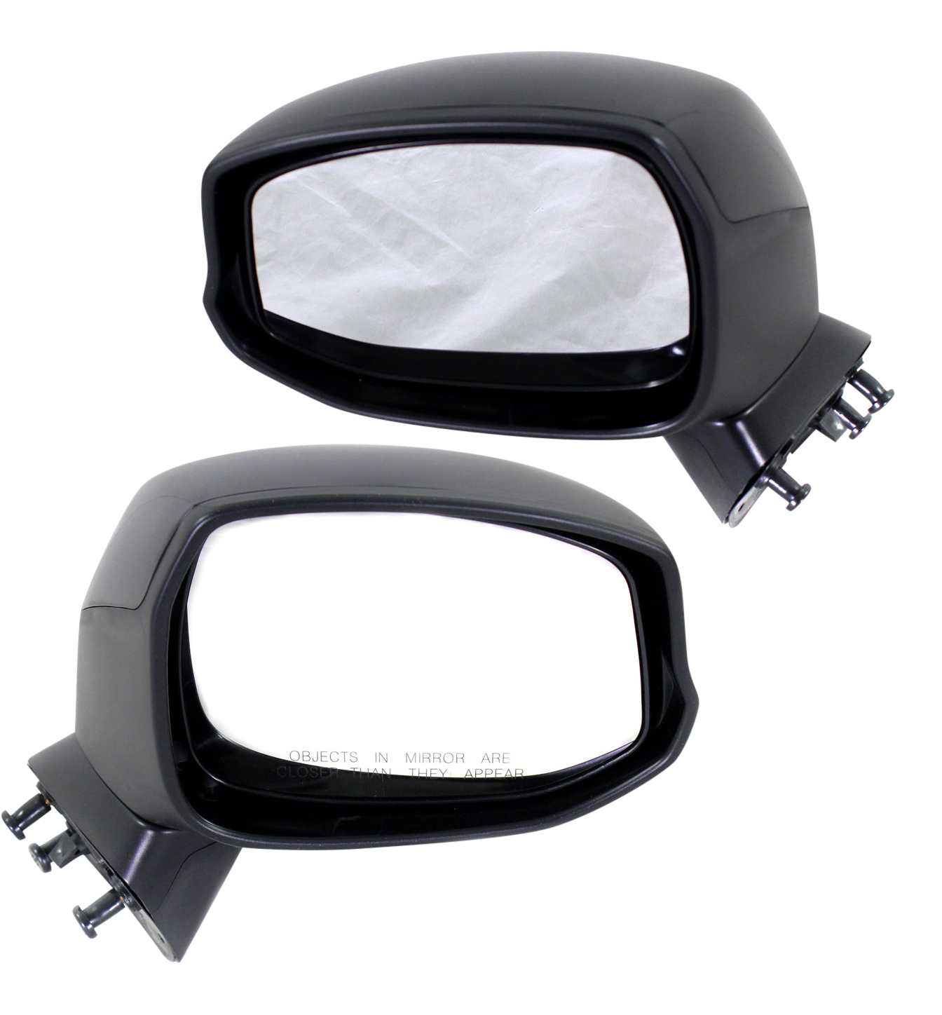 AM CIVIC 12-15 MIRROR RH AND LH Manual Adjust Glass Manual Folding Non Heated No Auto dimming No Blind Spot Feature No Signal Light No Memory Non Towing Textured Black SKU SET HO18R Partslink HO1320267 HO1321267 OEM 76208TR0A11 PFM 76258TR3A11 PF