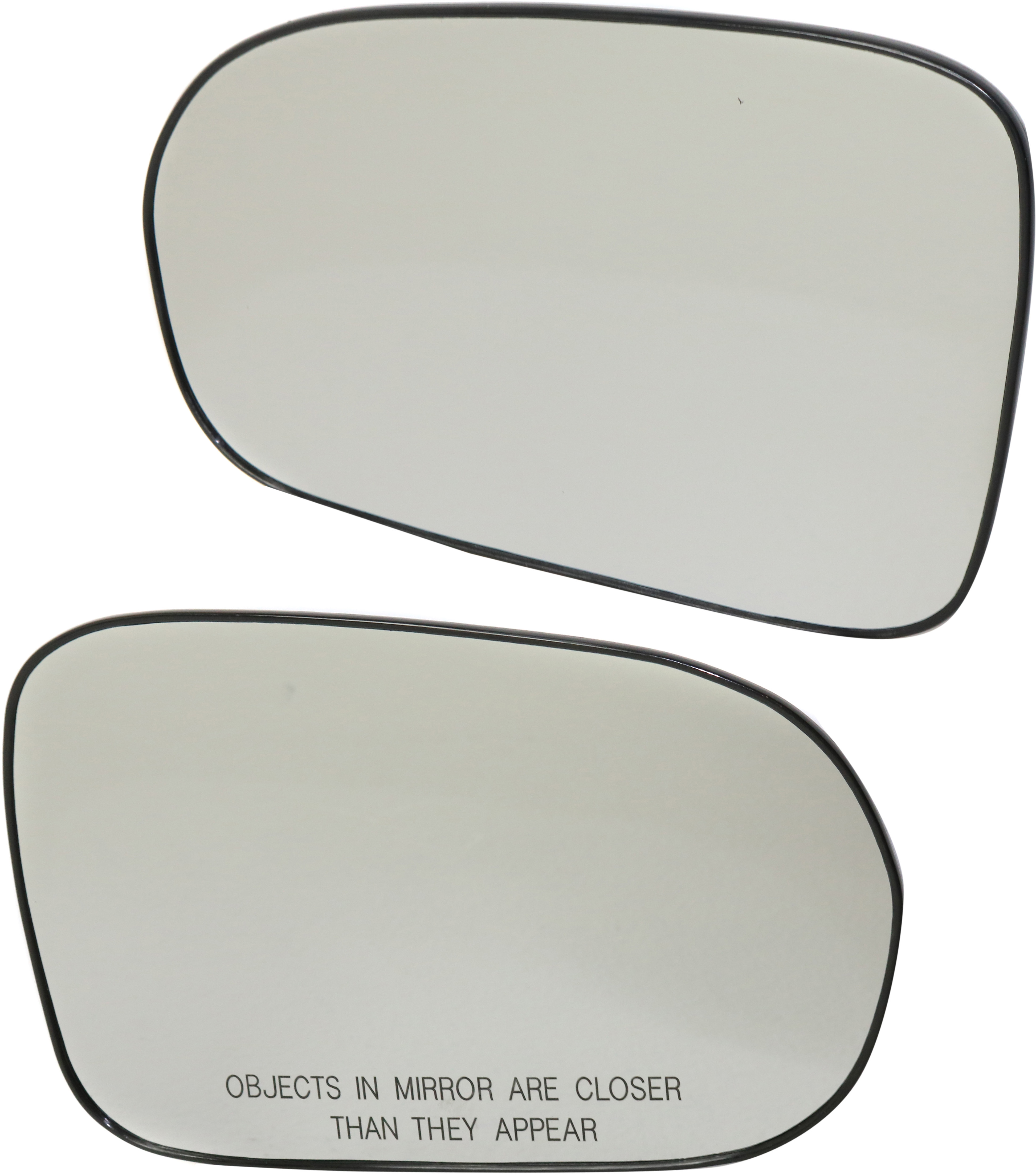 AM CIVIC 01-05 MIRROR GLASS RH AND LH Non Heated w Backing Plate Coupe Sedan Exc. Hybrid Model SKU SET HO23GR Partslink HO1325102 HO1324102 OEM 76203S5DA01-76253S5DA01