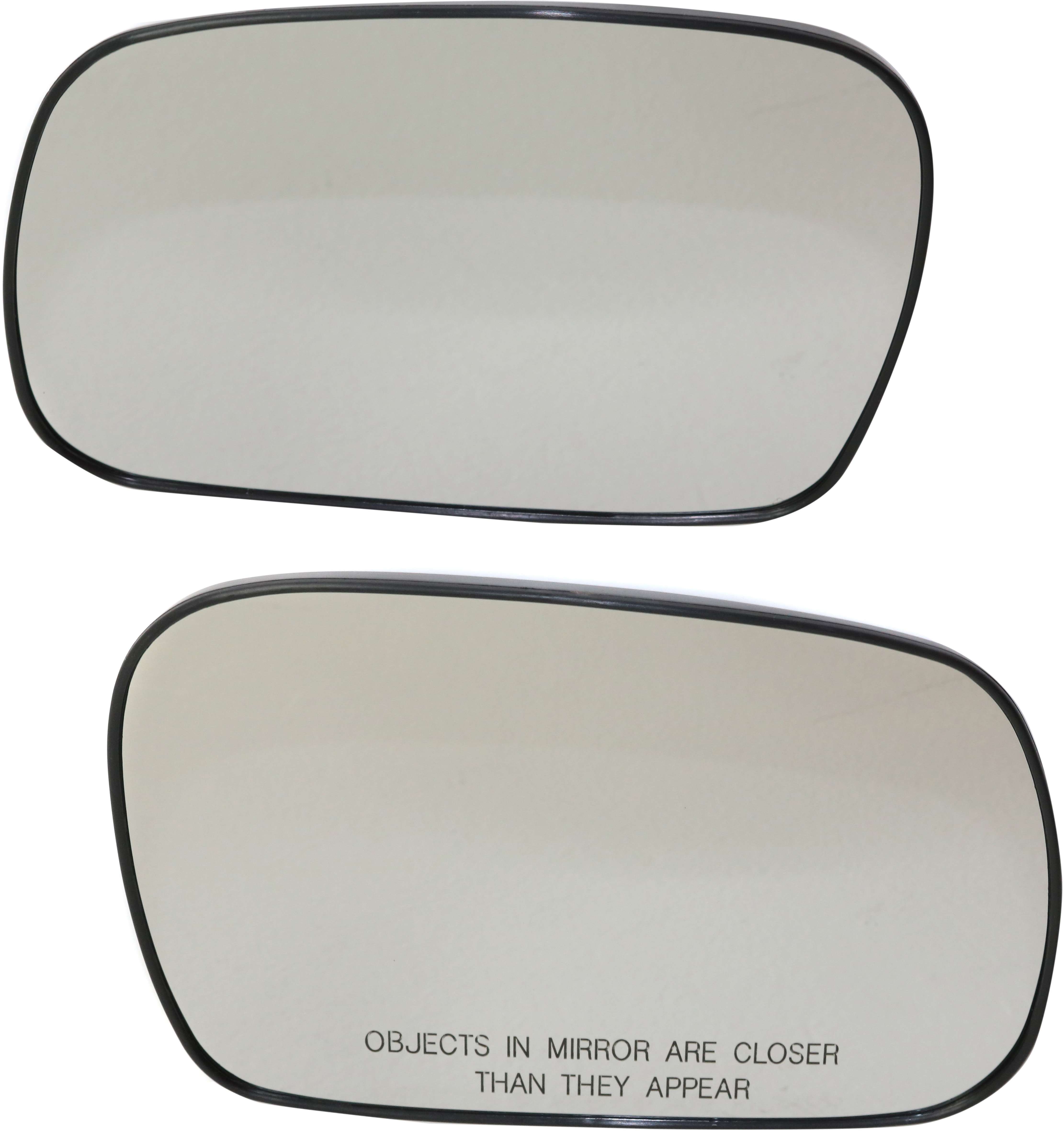 AM CIVIC 06-11 MIRROR GLASS RH AND LH Heated Coupe w Backing Plate SKU SET HO26GR Partslink HO1325138 HO1324138 OEM 76203SVAC11-76253SVAC11