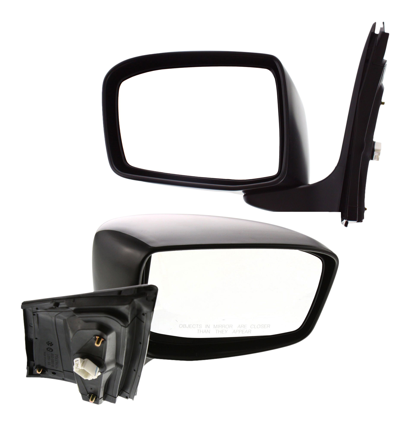 AM ODYSSEY 05-10 MIRROR RH AND LH Power Manual Folding Non Heated Paintable SKU SET HO34ER Partslink HO1320156 HO1321156 OEM 76200SHJA13-76250SHJA13