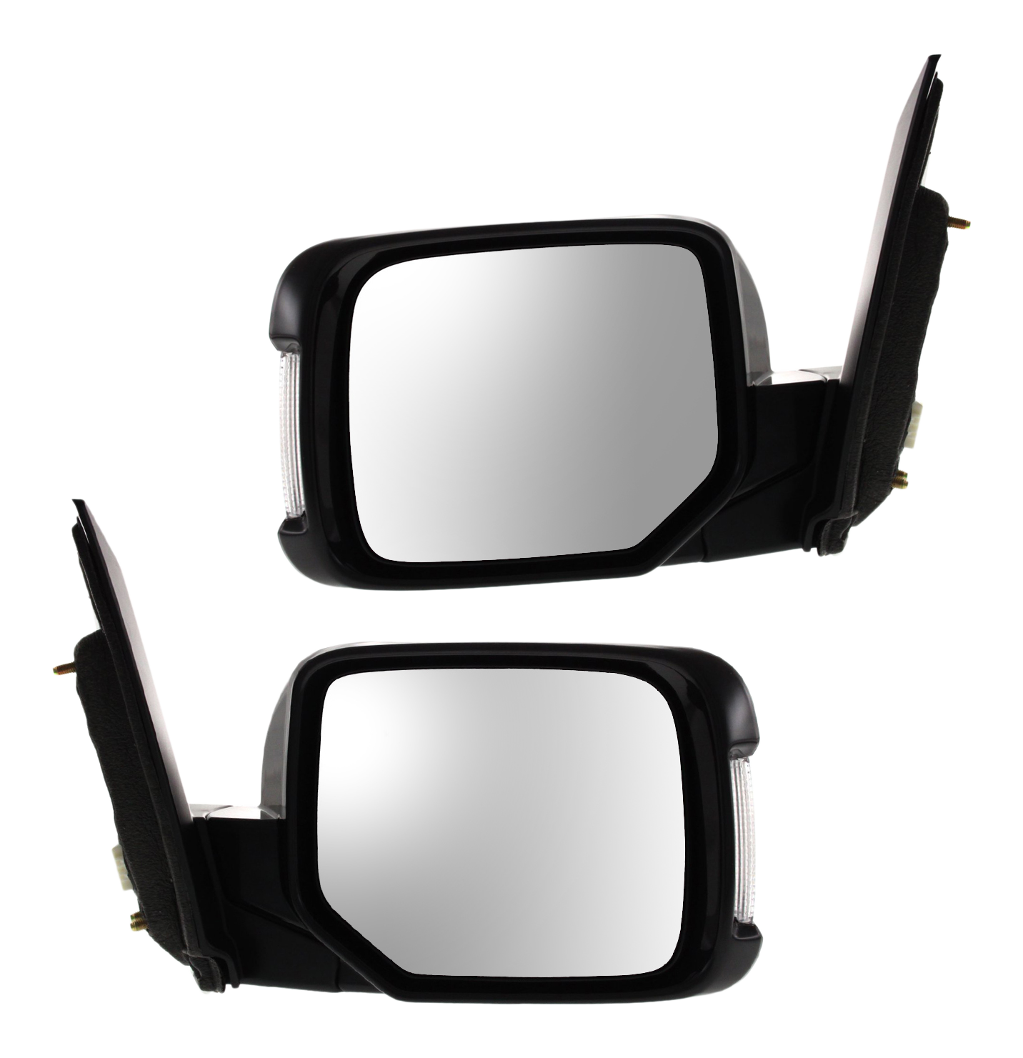 AM PILOT 09-15 MIRROR RH AND LH Power Manual Folding Heated Paintable w Memory and Signal Light SKU SET HO37ER S Partslink HO1320249 HO1321249 OEM 76200SZAA33ZE 76250SZAA33ZE