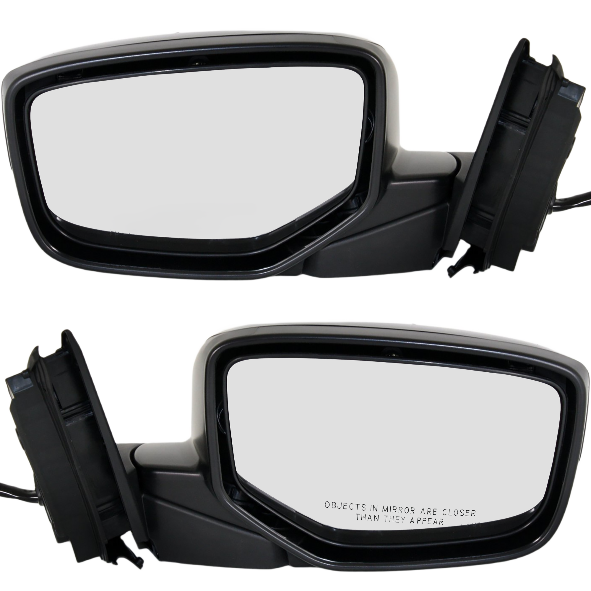 AM ACCORD CROSSTOUR 10-15 MIRROR RH AND LH Power Manual Folding Heated Paintable w Memory No Auto dimming BSD and Signal Light EX L Model SKU SET HO48ER Partslink HO1320250 HO1321250 OEM 76208TP6A21 PFM 76258TP6A21 PF