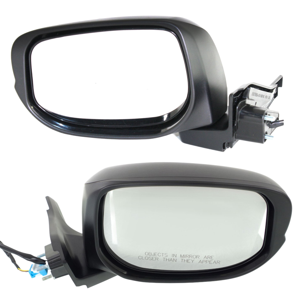 AM INSIGHT 10-14 MIRROR RH AND LH Power Manual Folding Non Heated Paintable No Signal Light SKU SET HO49ER Partslink HO1320253 HO1321253 OEM 76200TM8315ZD 76250TM8315ZD