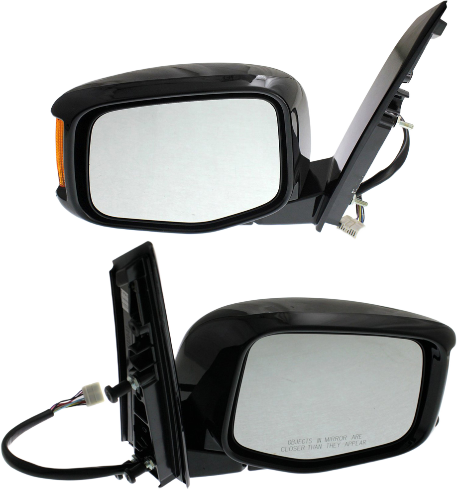 AM ODYSSEY 11-13 MIRROR RH AND LH Power Manual Folding Heated Paintable w Memory and Signal Light Touring Model SKU SET HO55ER S Partslink HO1320264 HO1321264 OEM 76200TK8A31ZA 76250TK8A31ZA