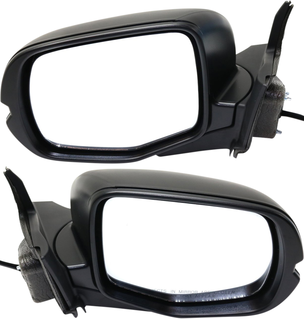AM PILOT 16-21 MIRROR RH AND LH Textured Black SKU SET HO68ER Partslink HO1320288 HO1321288 OEM 76200TG7A01-76250TG7A01